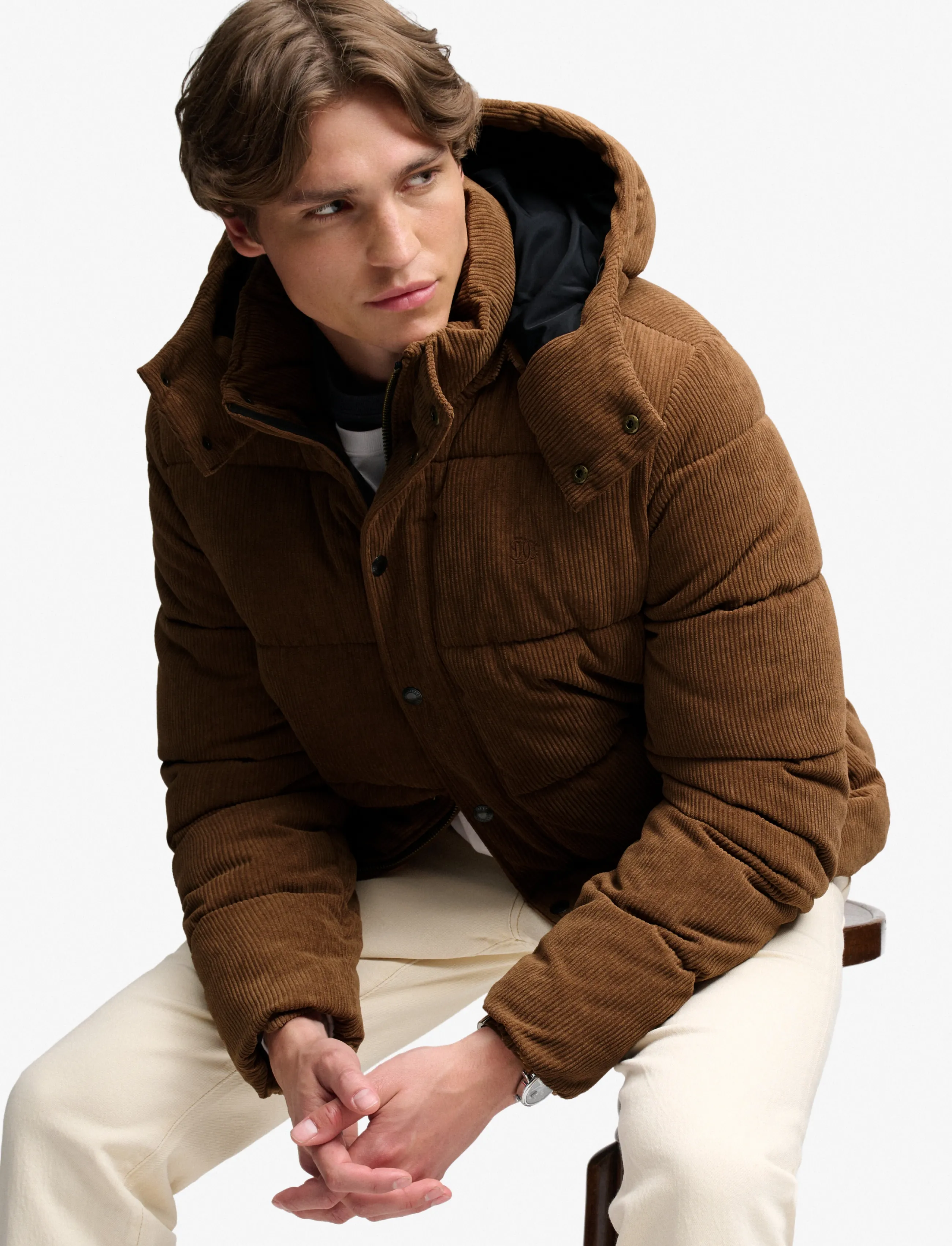 Superdry Premiumjacka med huva herr – bild 6