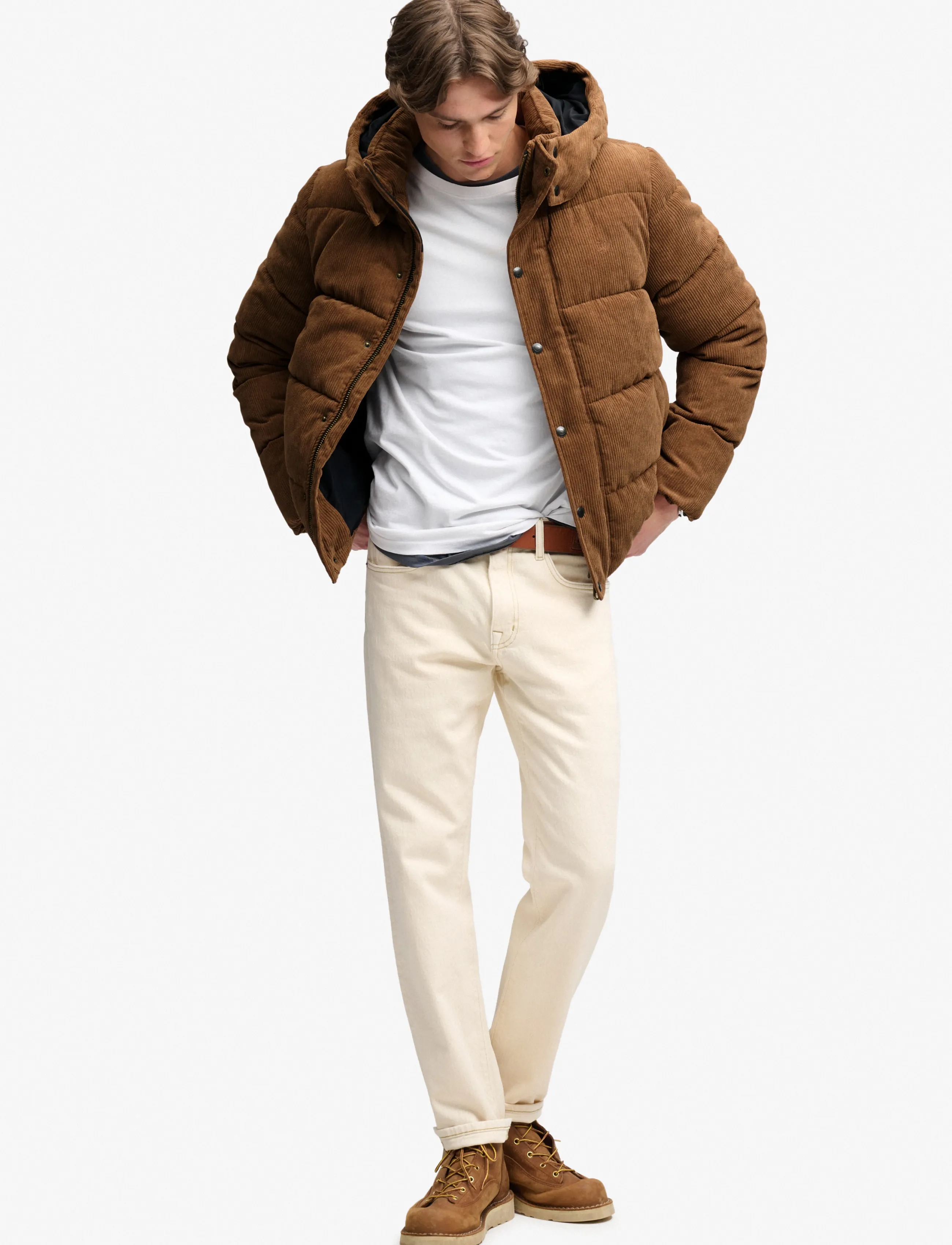 Superdry Premiumjacka med huva herr – bild 7