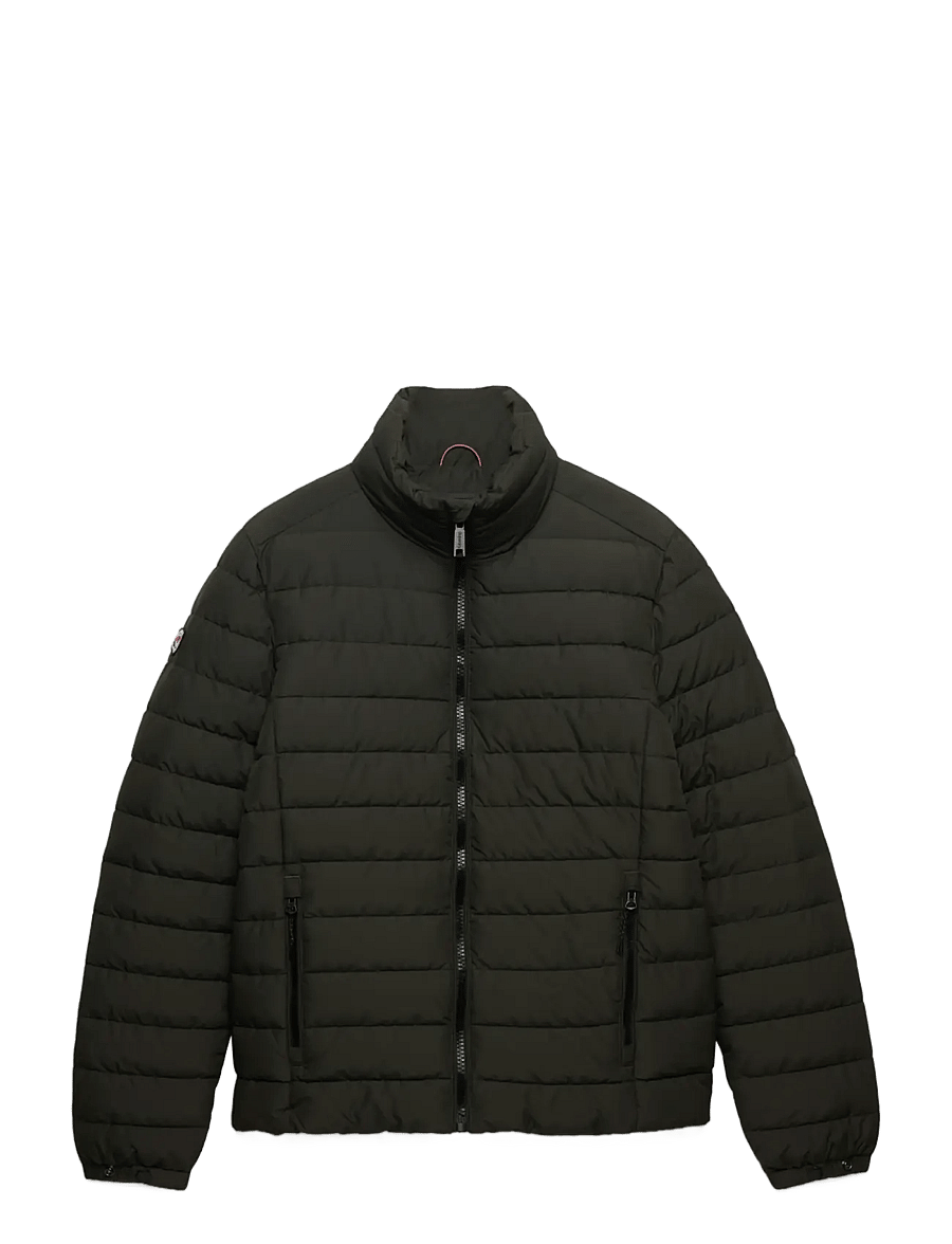 Superdry - FUJI MIDWEIGHT PADDED JKT - efterårsjakker - surplus goods olive green - 1