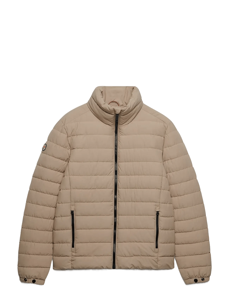 Superdry - FUJI MIDWEIGHT PADDED JKT - efterårsjakker - buckwheat beige - 2