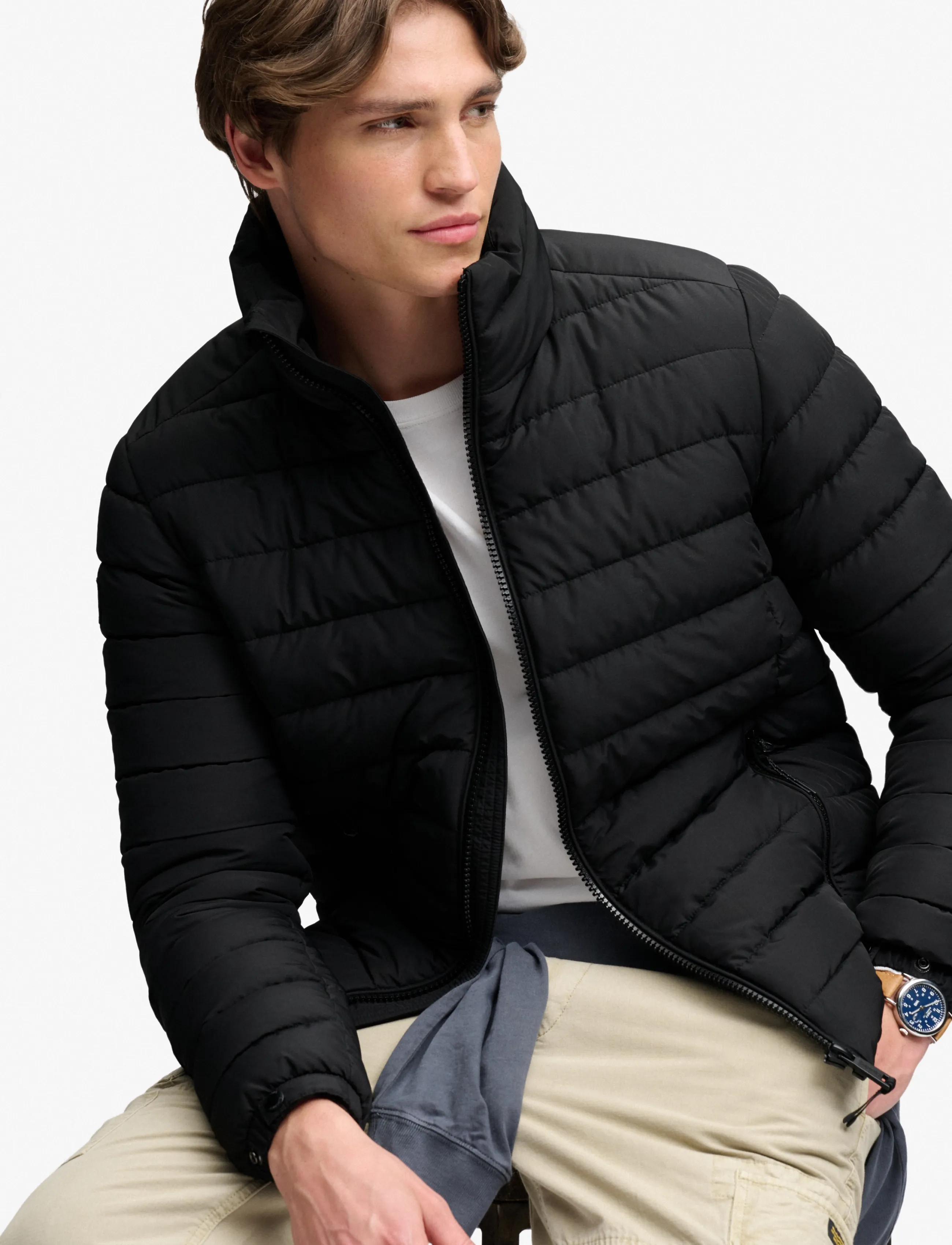 Superdry Fuji Midweight Padded Jkt dunjackor herr – bild 5