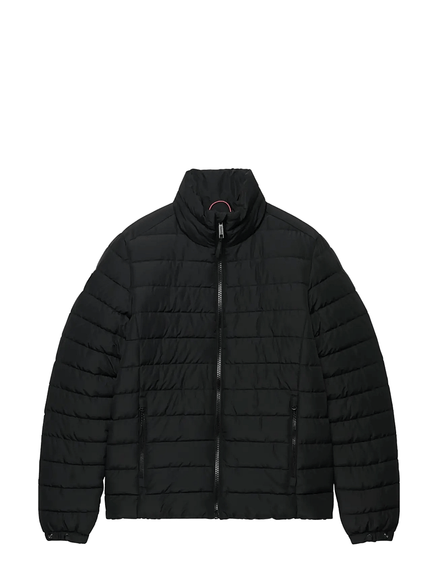 Superdry - FUJI MIDWEIGHT PADDED JKT - höstjackor - jet black - 2