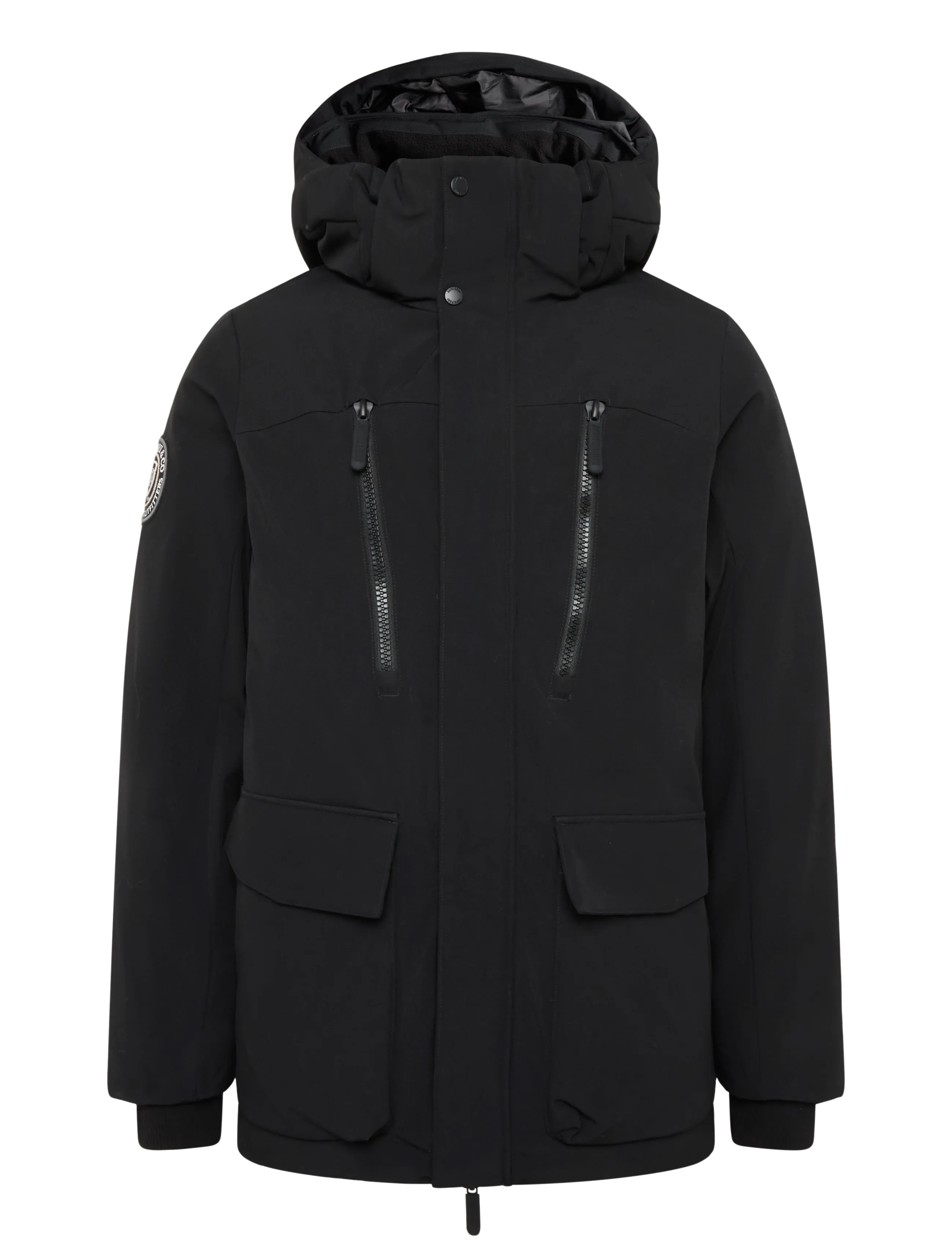 Superdry - CITY PARKA - herbstjacken - jet black - 1