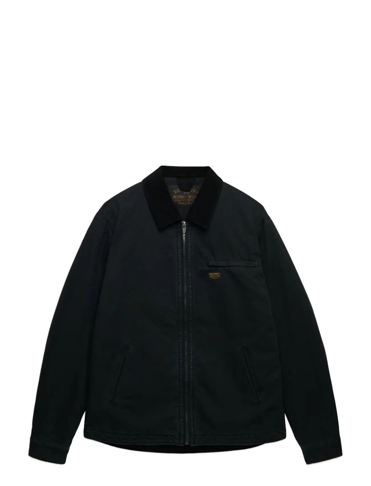 Superdry - WORKWEAR RANCH JACKET - fall jackets - jet black - 1