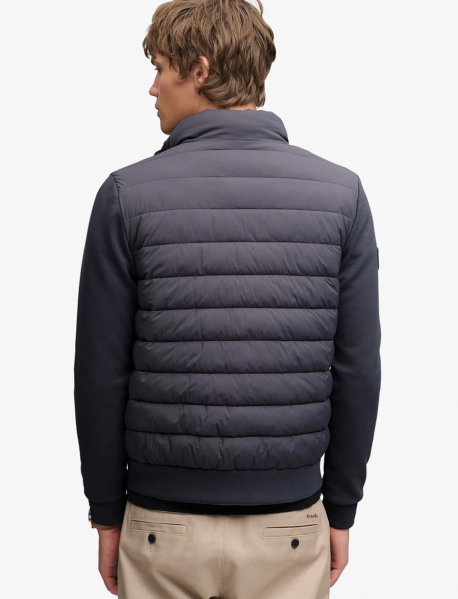 Superdry - INTERLOCK HYBRID JACKET - hybrid jackets - charcoal - 3