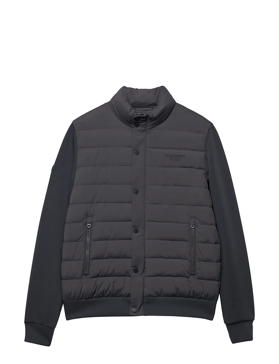 Superdry - INTERLOCK HYBRID JACKET - hybrid jackets - charcoal - 2