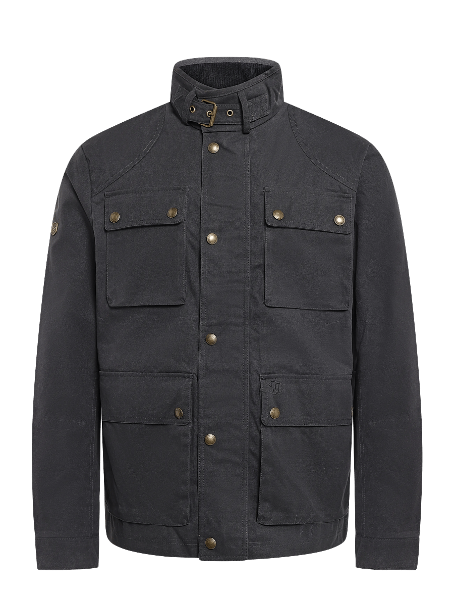 Superdry - WAX RACER JACKET - sügisjoped - charcoal - 1