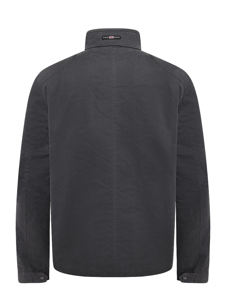 Superdry - WAX RACER JACKET - sügisjoped - charcoal - 2