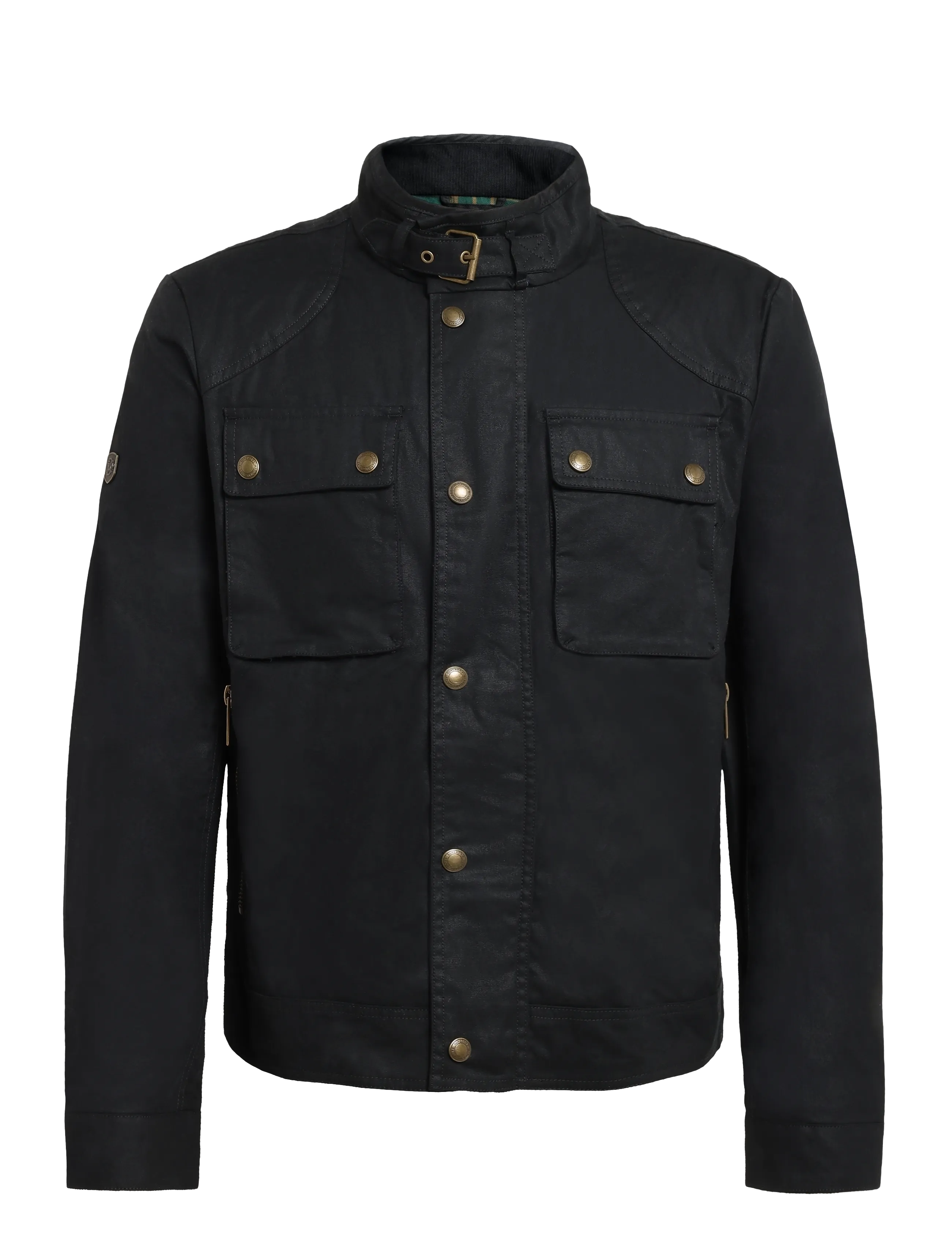 Superdry - WAX CROPPED RACER JACKET - fall jackets - carbon black - 1