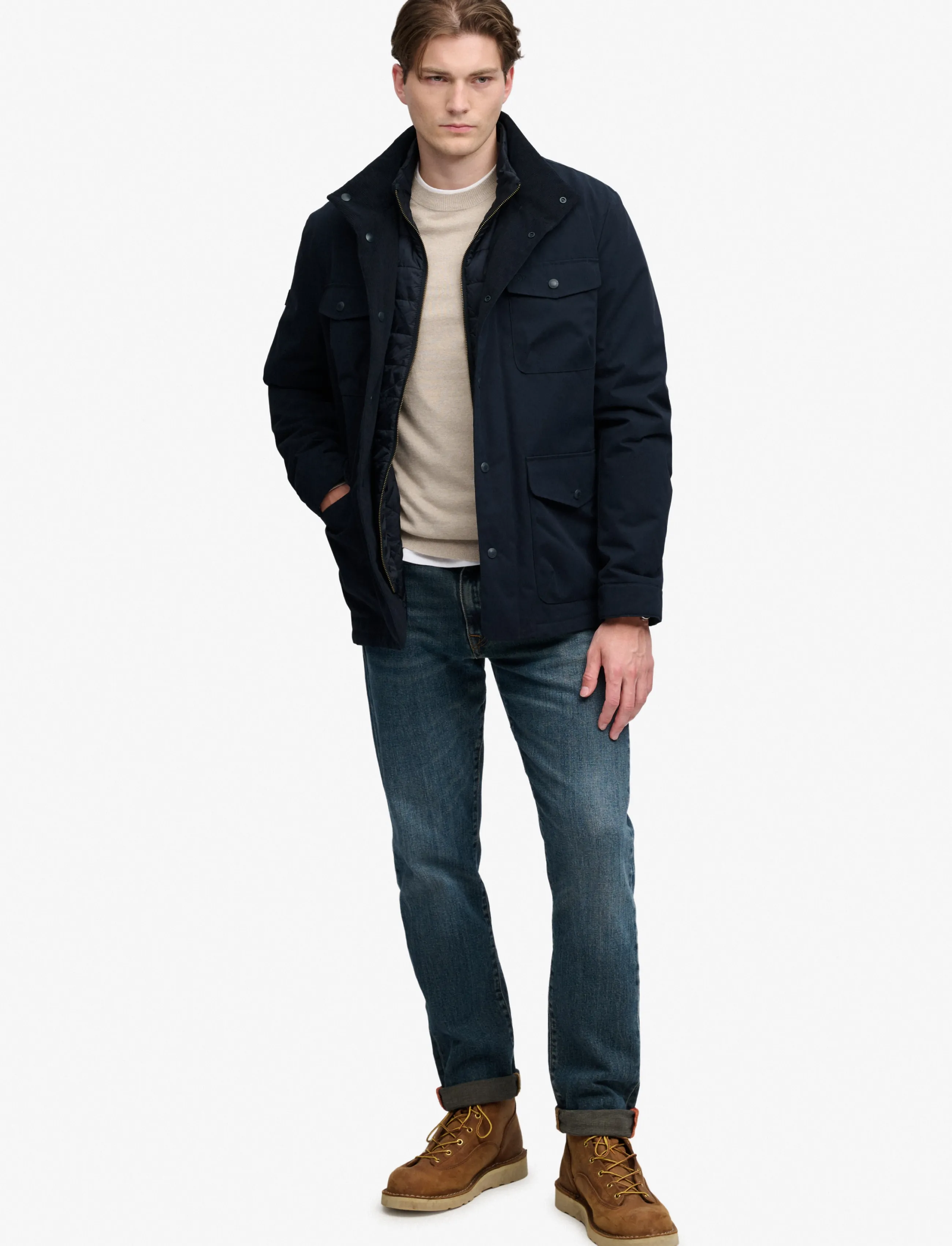 Superdry 2 In 1 Burford Jacket jackor herr – bild 6
