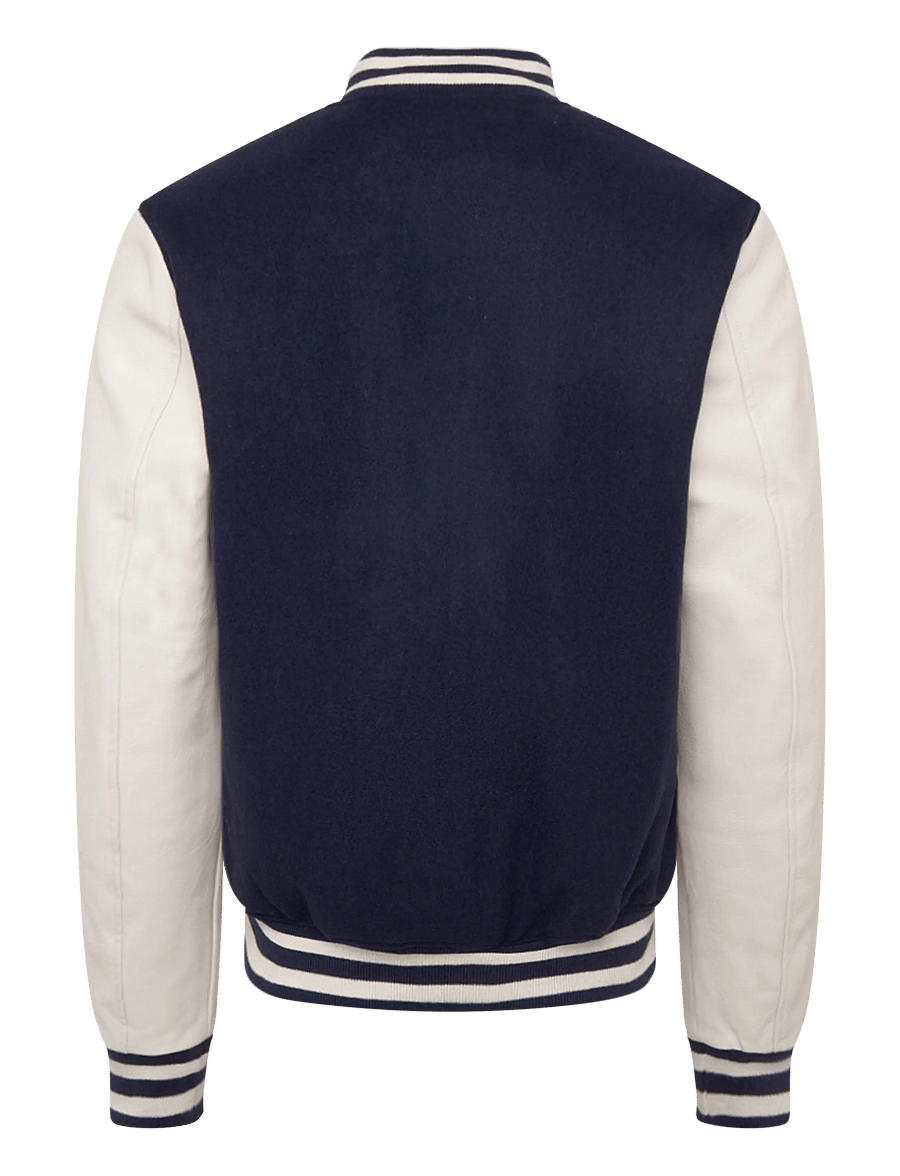 Superdry - VINTAGE PATCHED VARSITY JKT - varsity jackets - navy/cream - 2