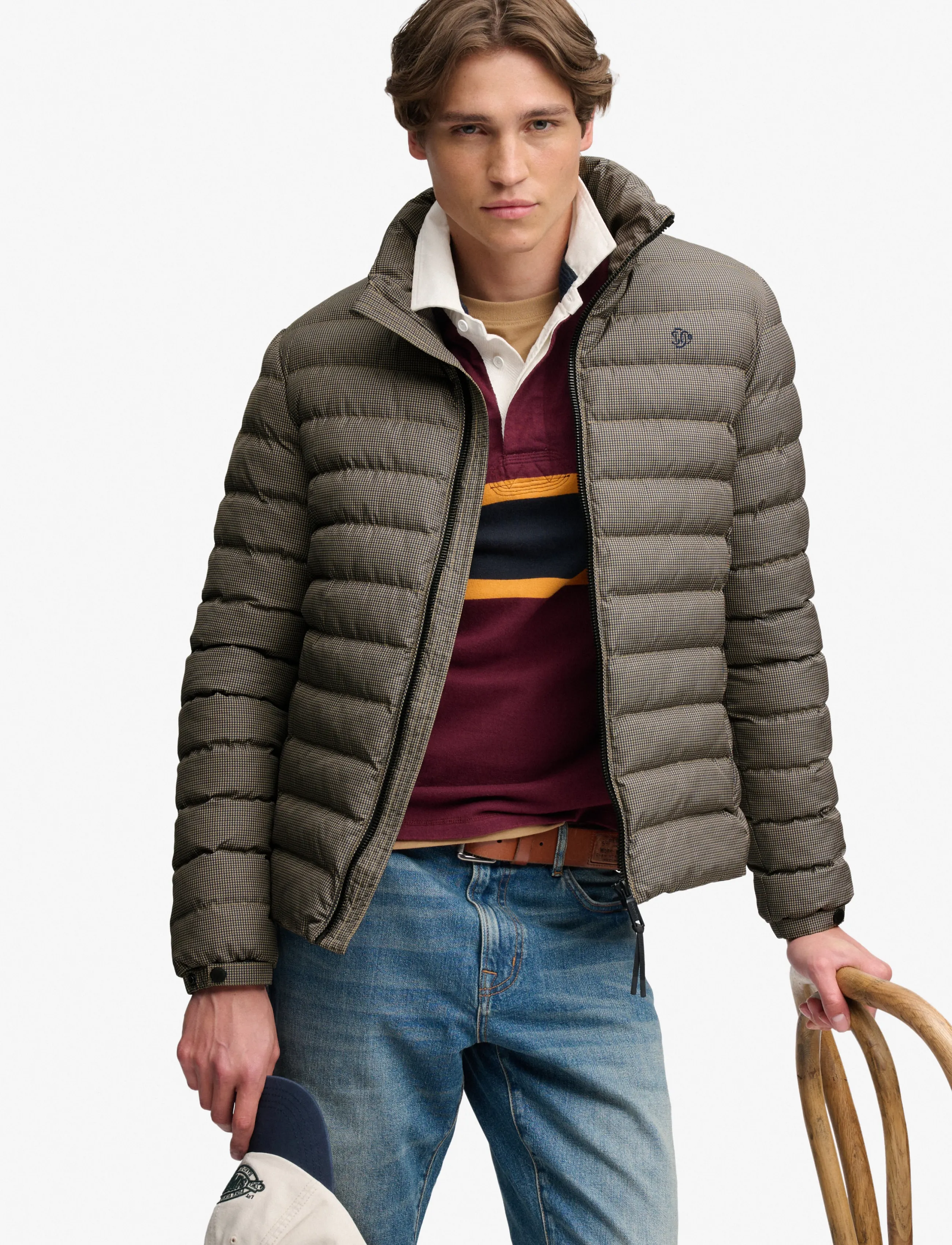 Superdry Fuji Estate vadderad jacka herr – bild 6