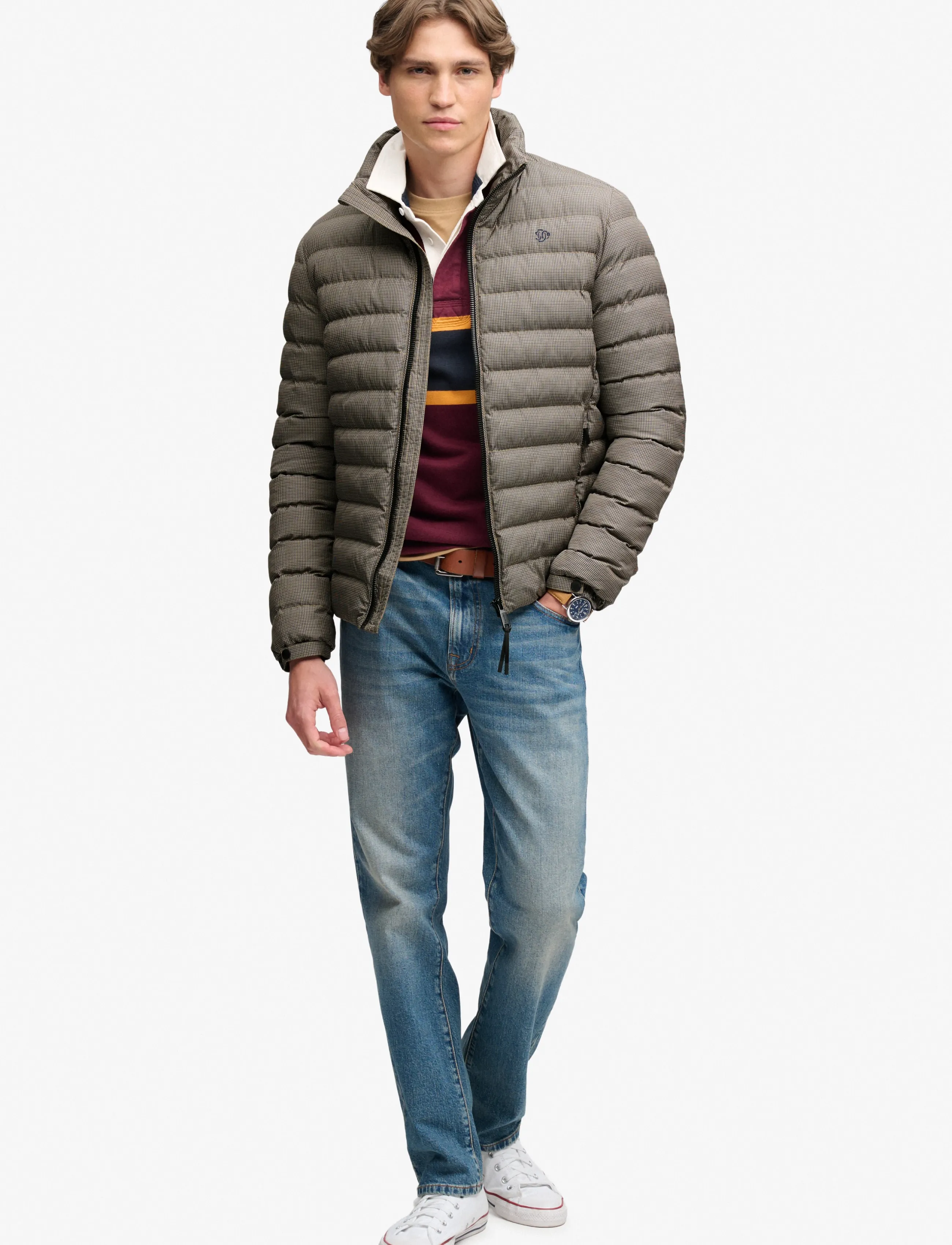 Superdry Fuji Estate vadderad jacka herr – bild 7