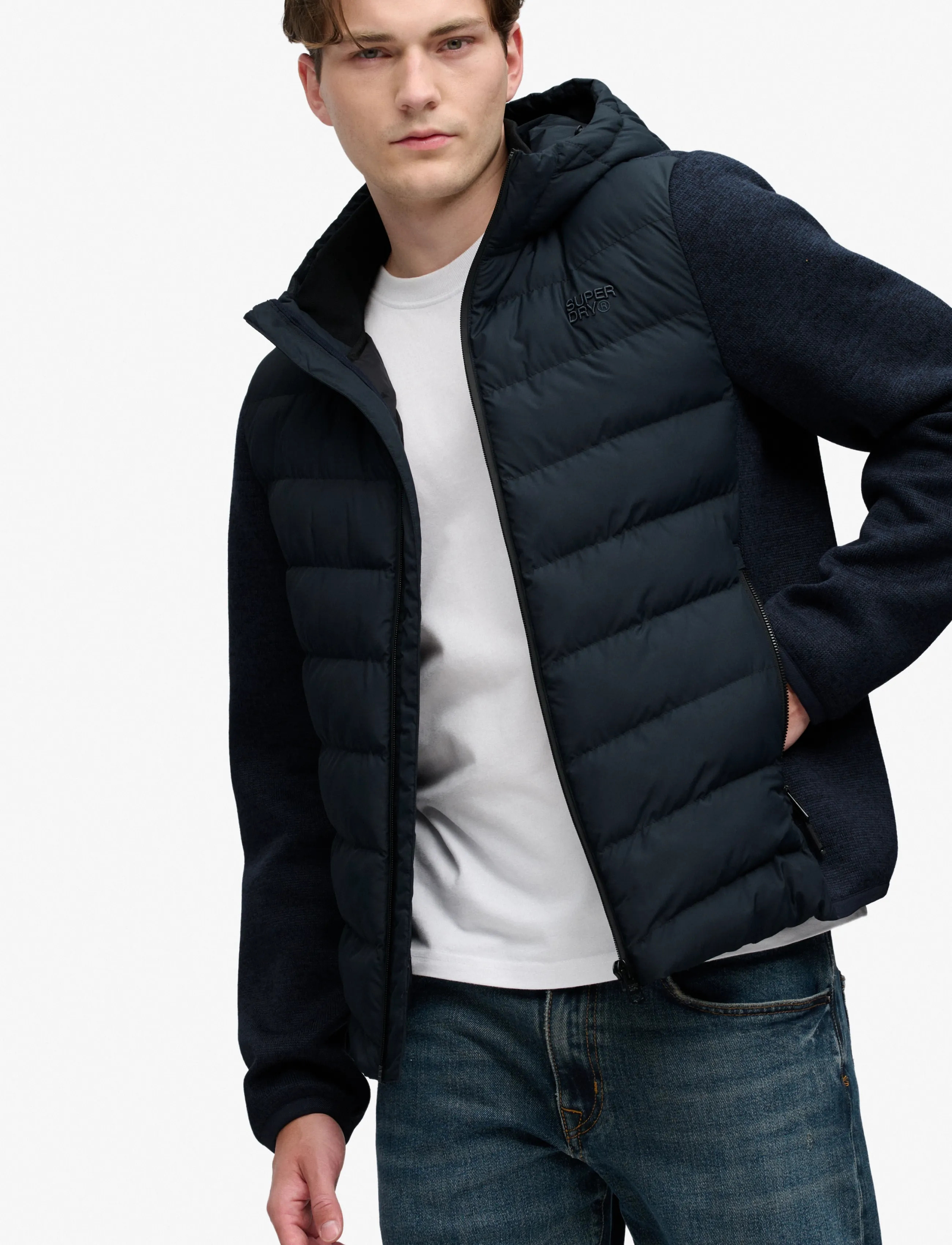 Superdry Jacka med huva Hooded Storm herr – bild 6