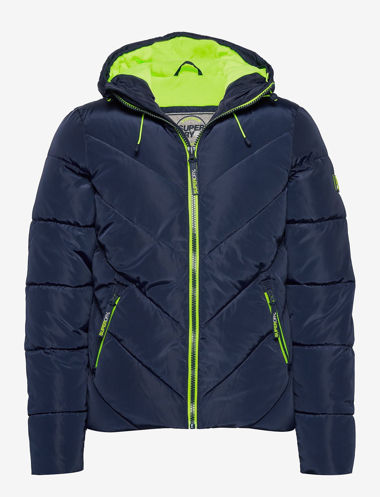 Superdry - XENON PADDED JACKET - navy - 0