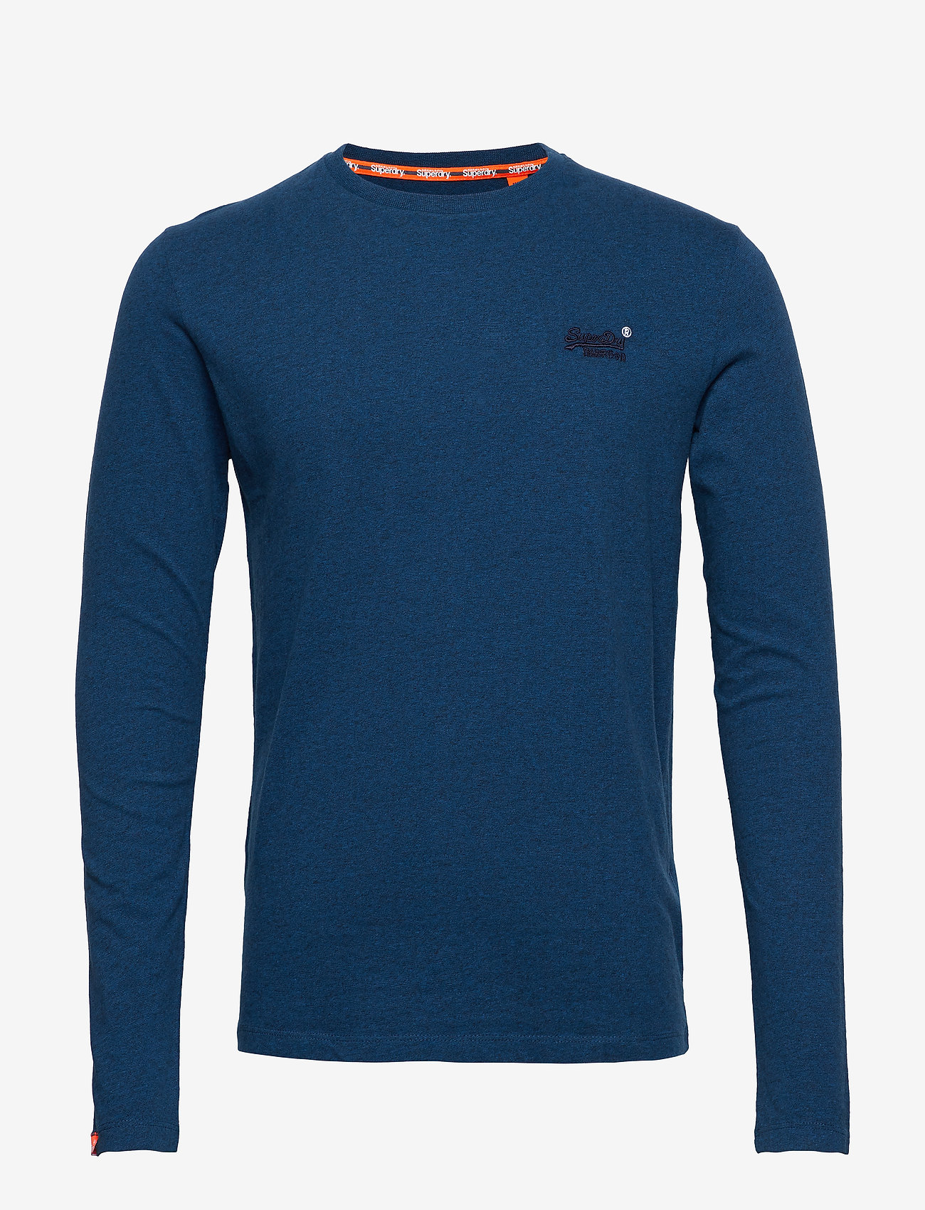 Superdry - ORANGE LABEL VINTAGE EMBROIDERY LS TOP - ketion blue marl feeder - 0