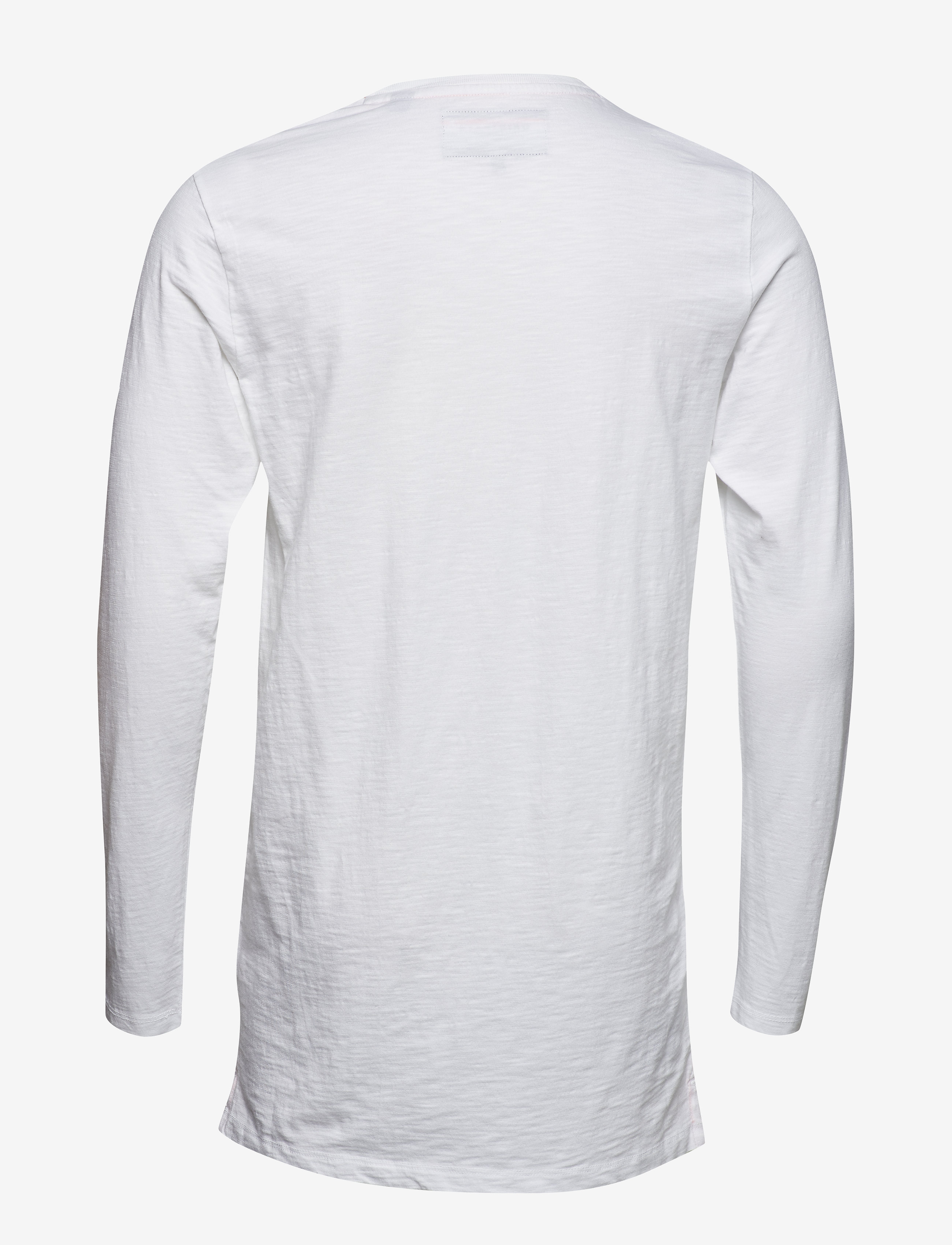 Superdry - DRY ORIGINALS LONGLINE L/S TEE - optic white - 1