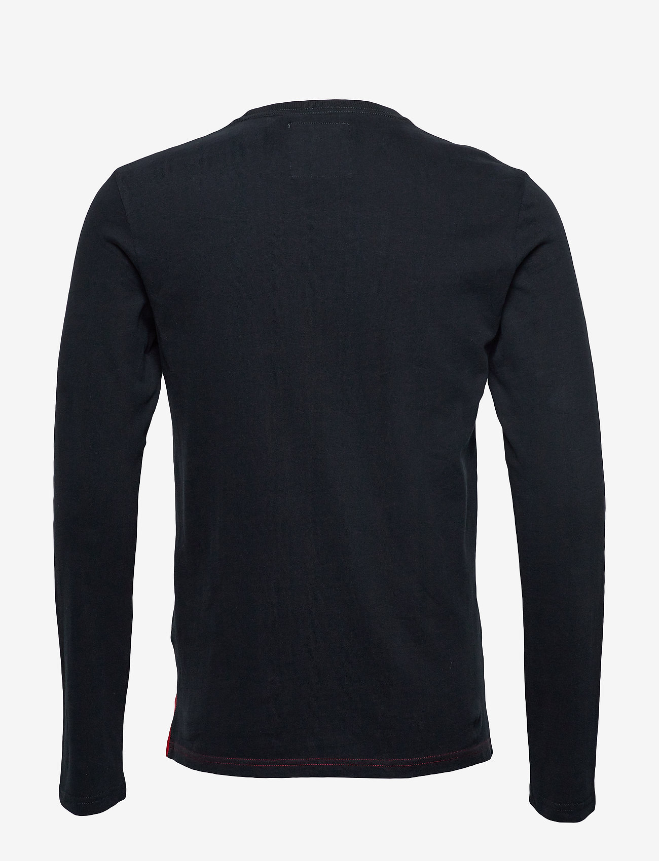 Superdry - VINTAGE LOGO PANEL L/S TEE - podiumnvy/iceyrndyegrt/pitchrd - 1