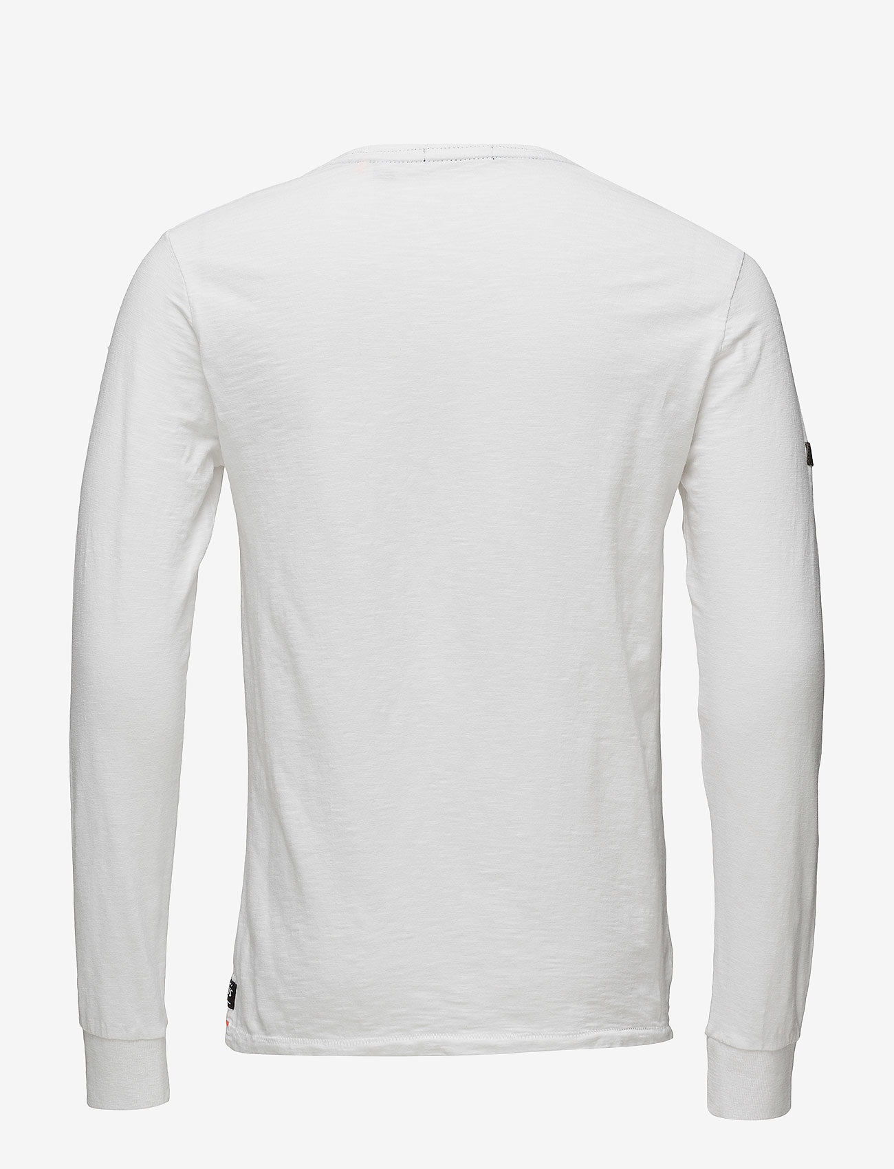 Superdry - SURPLUS GOODS L/S GRAPHIC TEE - optic/black - 1