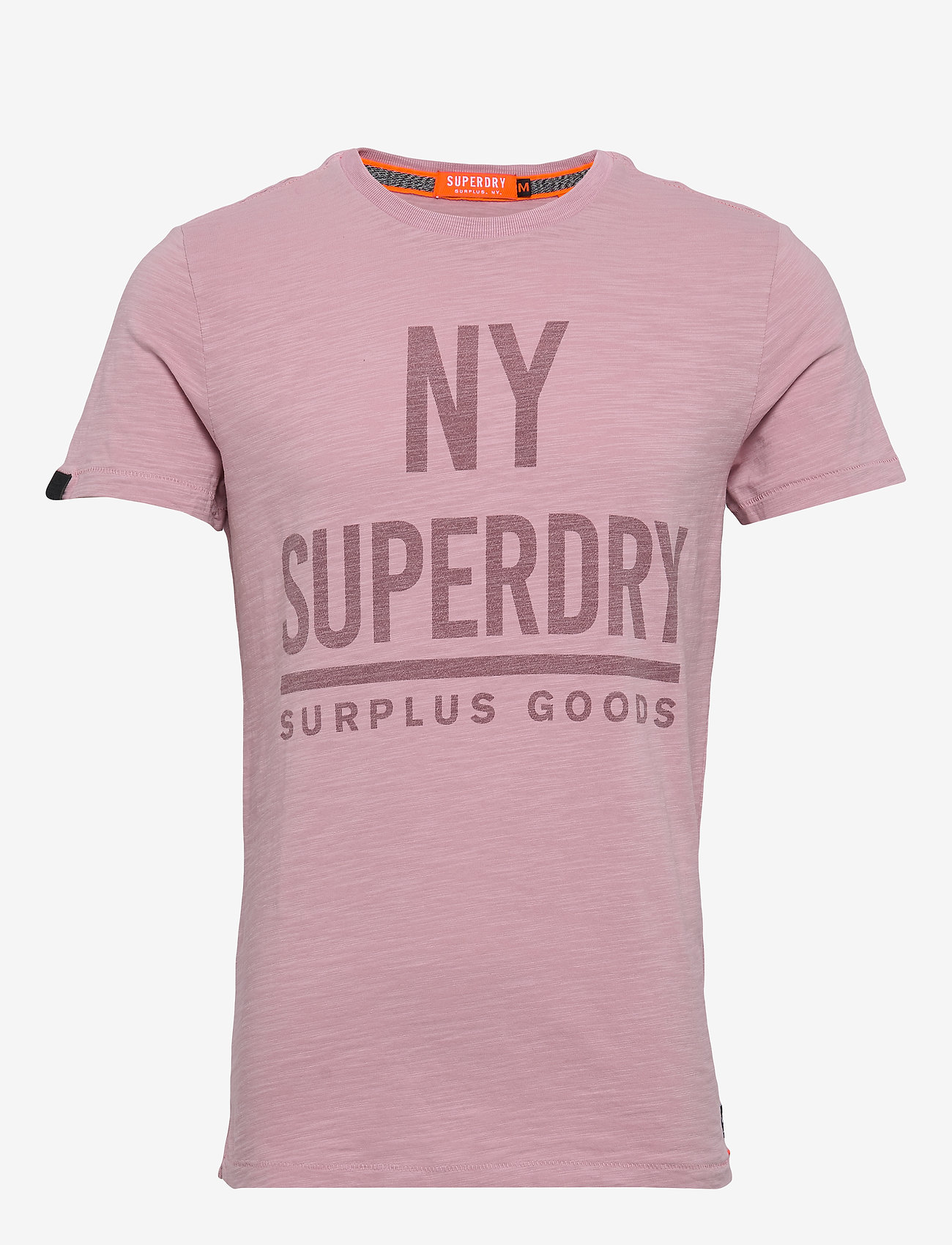 Superdry - SURPLUS GOODS S/S GRAPHIC TEE - soft pink - 0