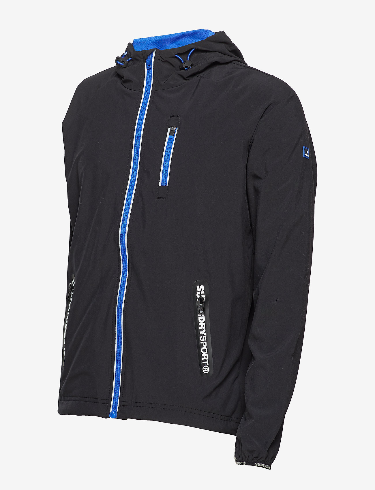 Superdry - SPORTS ACTIVE FLASH RUN SHELL - black/cobalt - 3