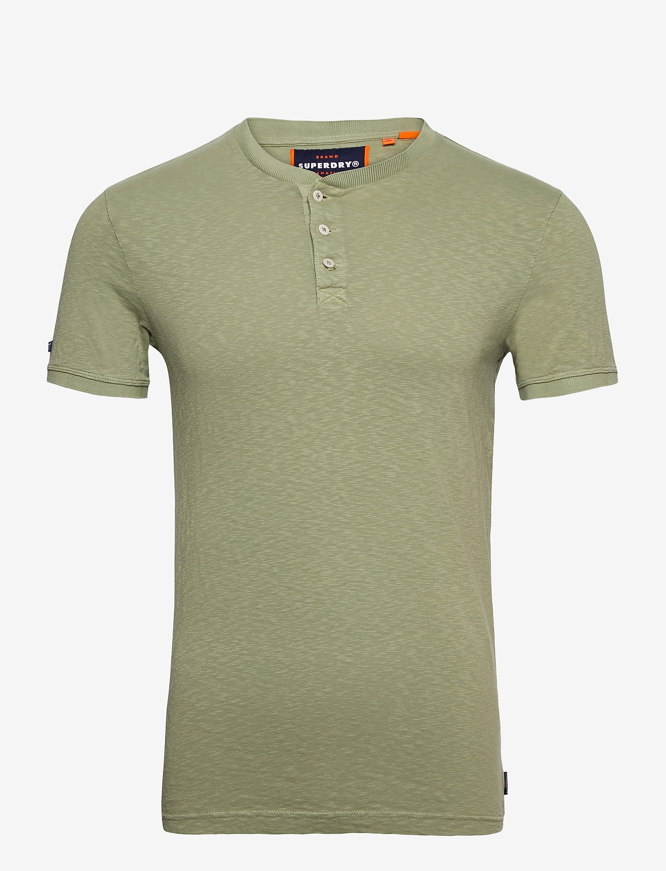 Superdry - HERITAGE SS GRANDAD - oil green - 0