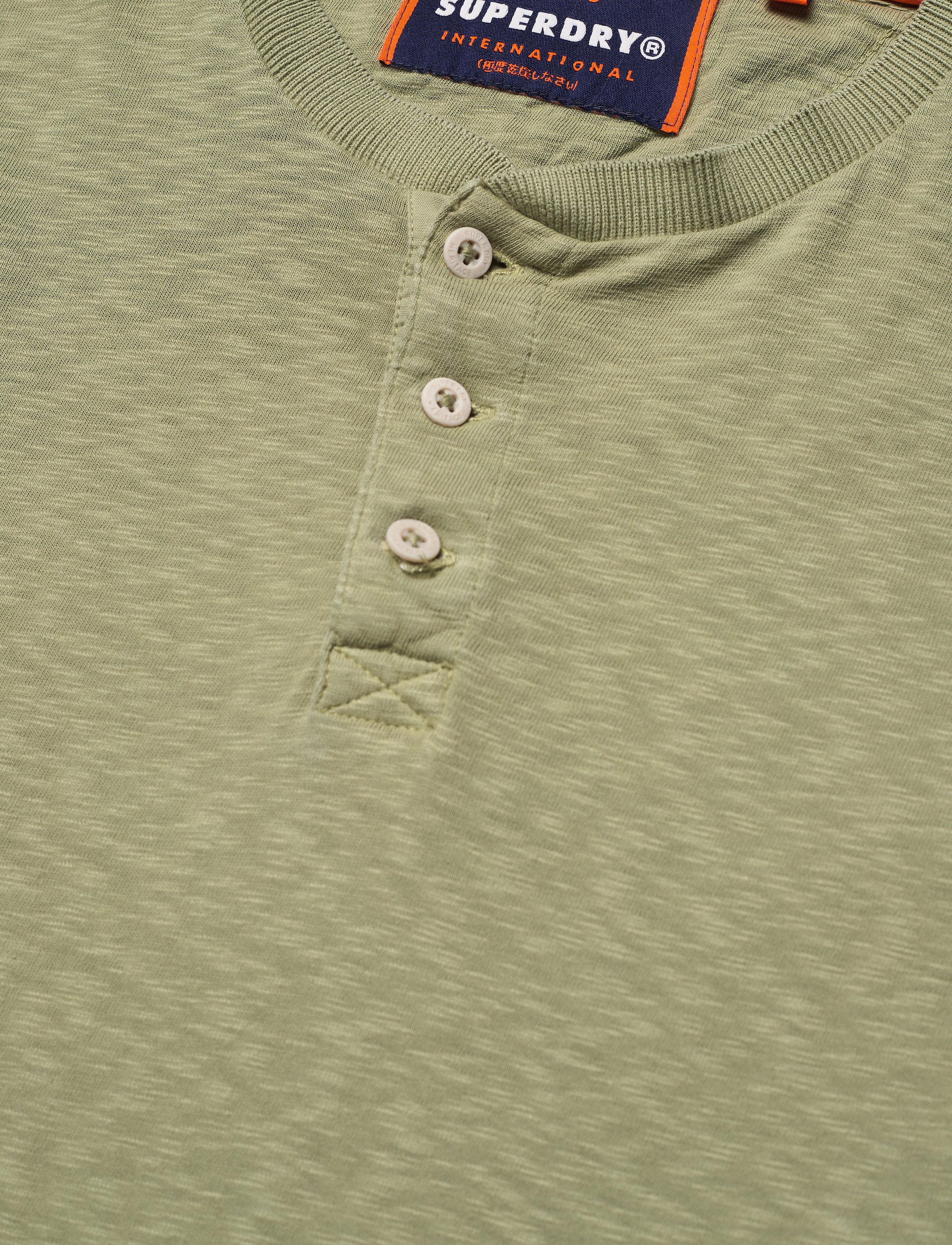 Superdry - HERITAGE SS GRANDAD - oil green - 2
