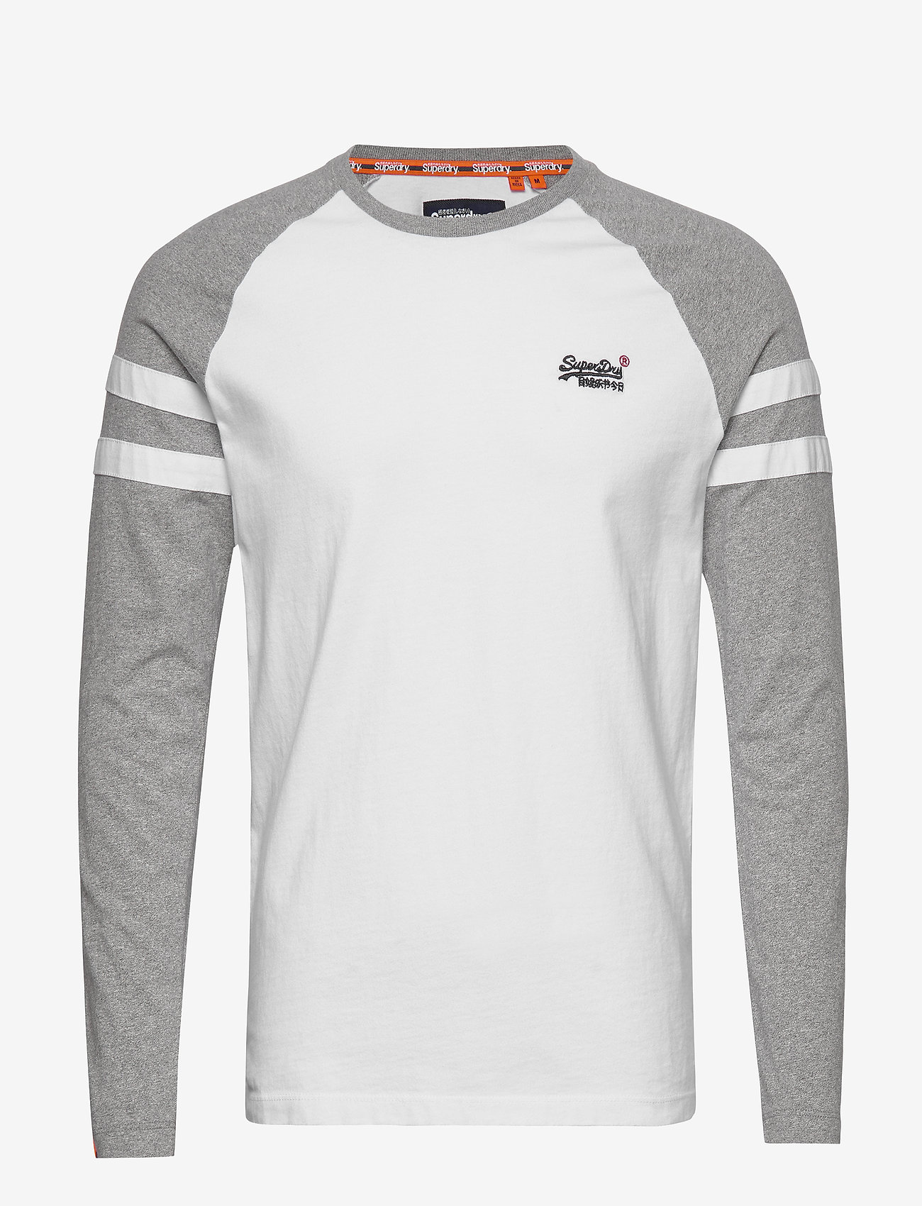 Superdry - OL SOFTBALL RINGER LS TOP - optic - 0