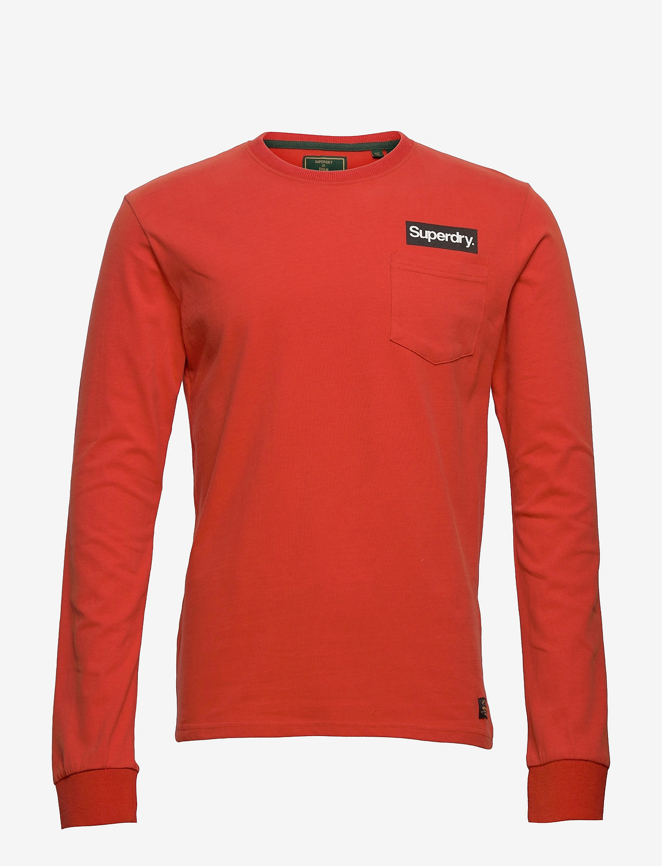 Superdry - CL CANVAS LS TOP - denim co rust - 0