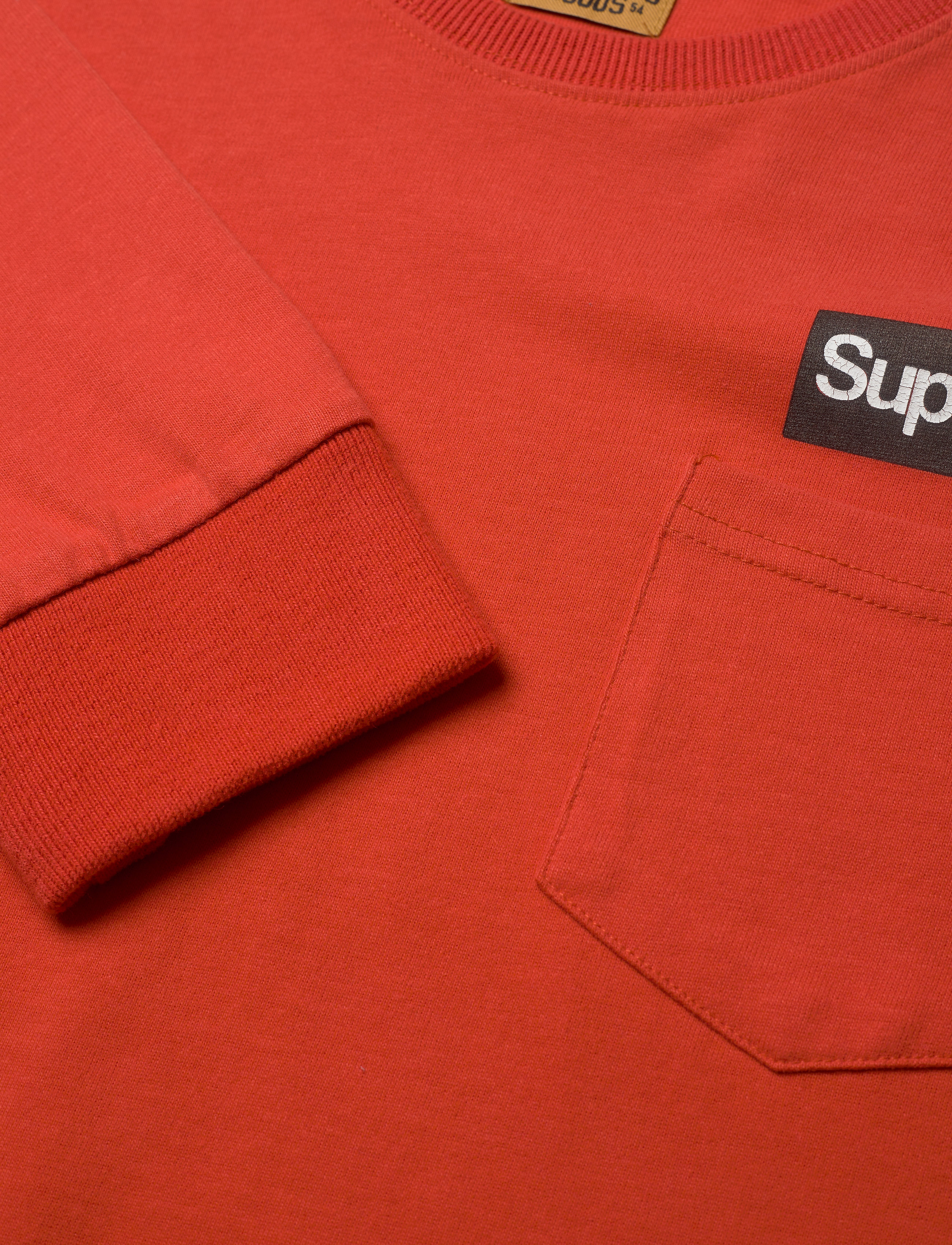 Superdry - CL CANVAS LS TOP - denim co rust - 2