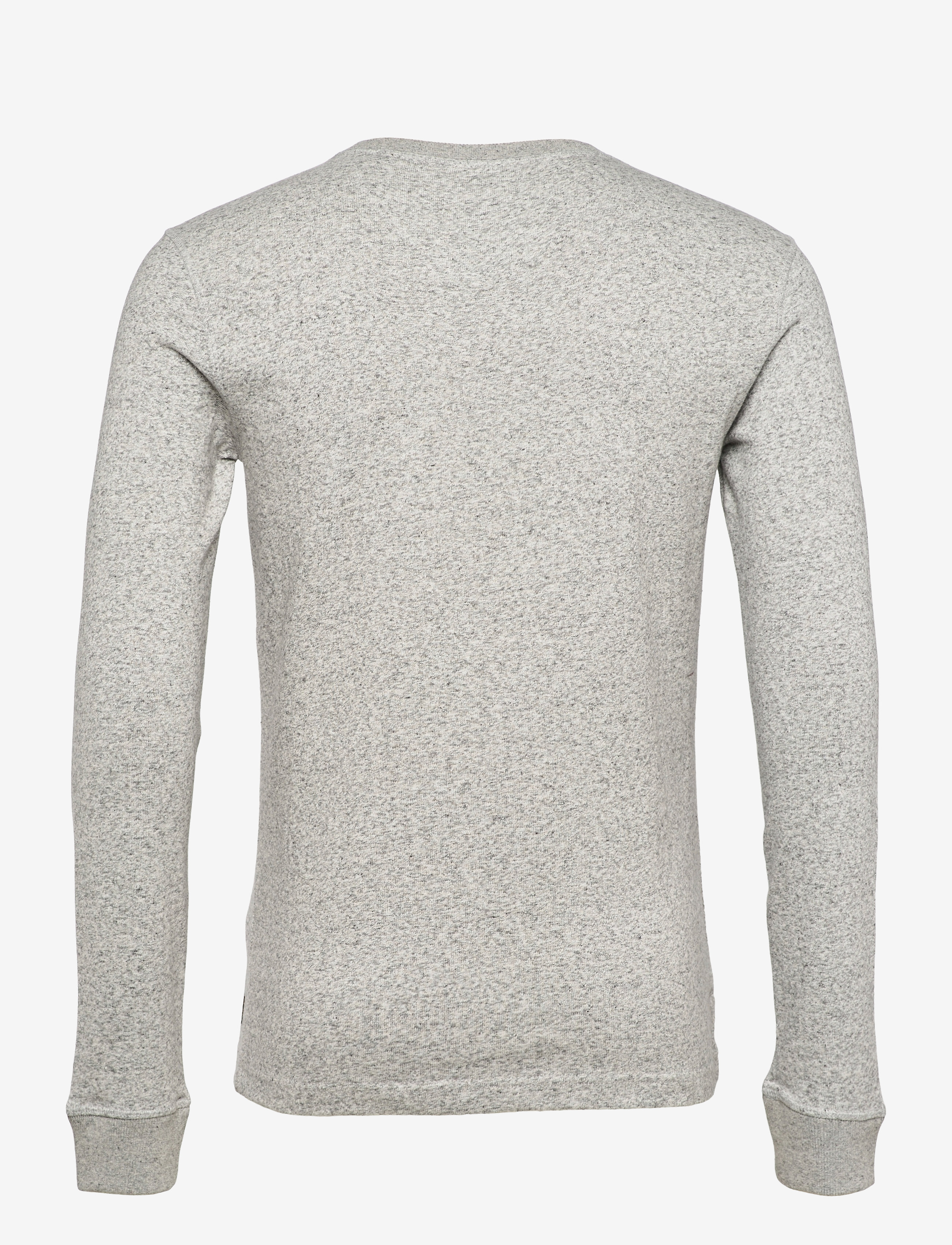 Superdry - L/S GRANDAD TOP - athletic grey marl - 1