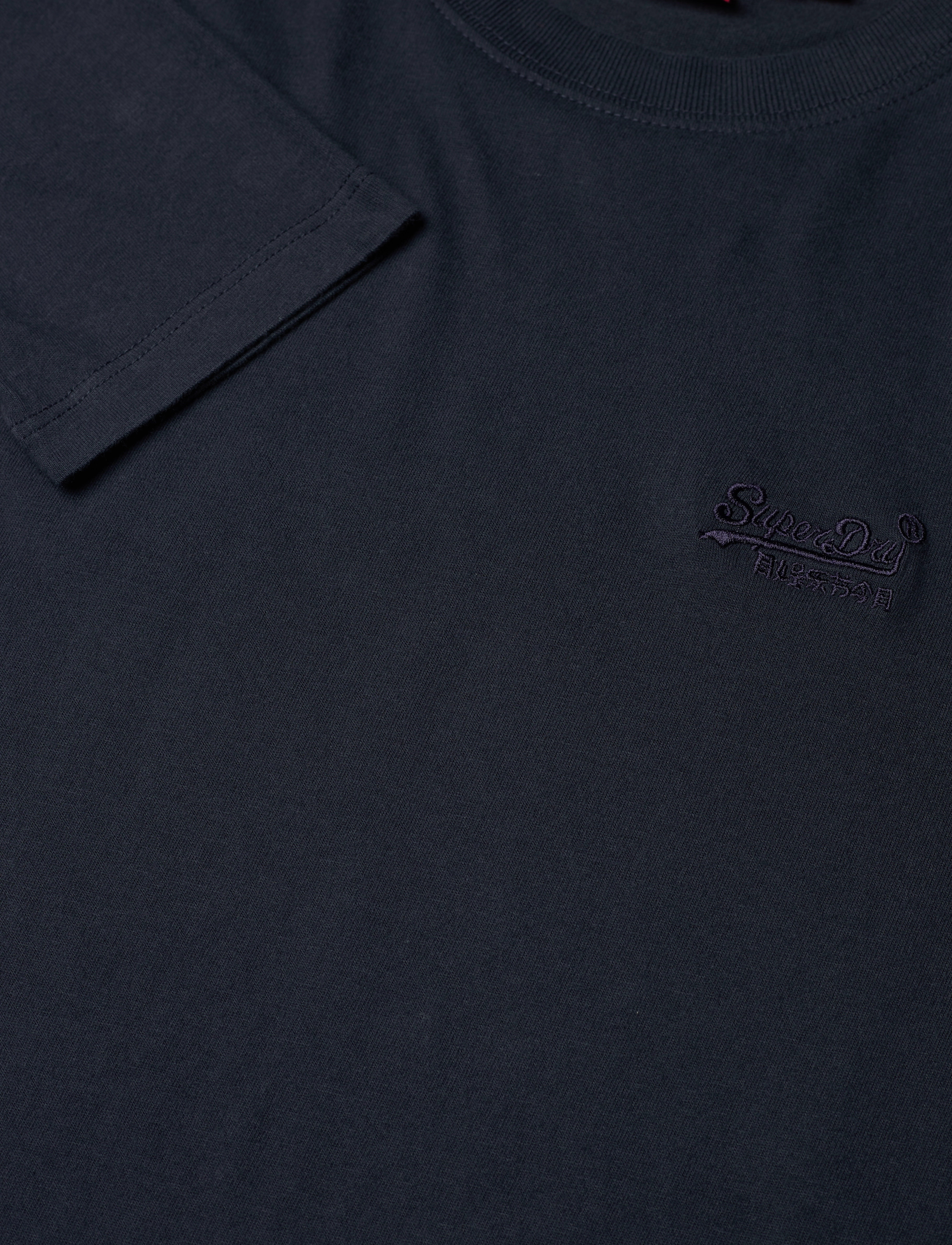 Superdry - VINTAGE LOGO EMB L/S TOP - eclipse navy - 4
