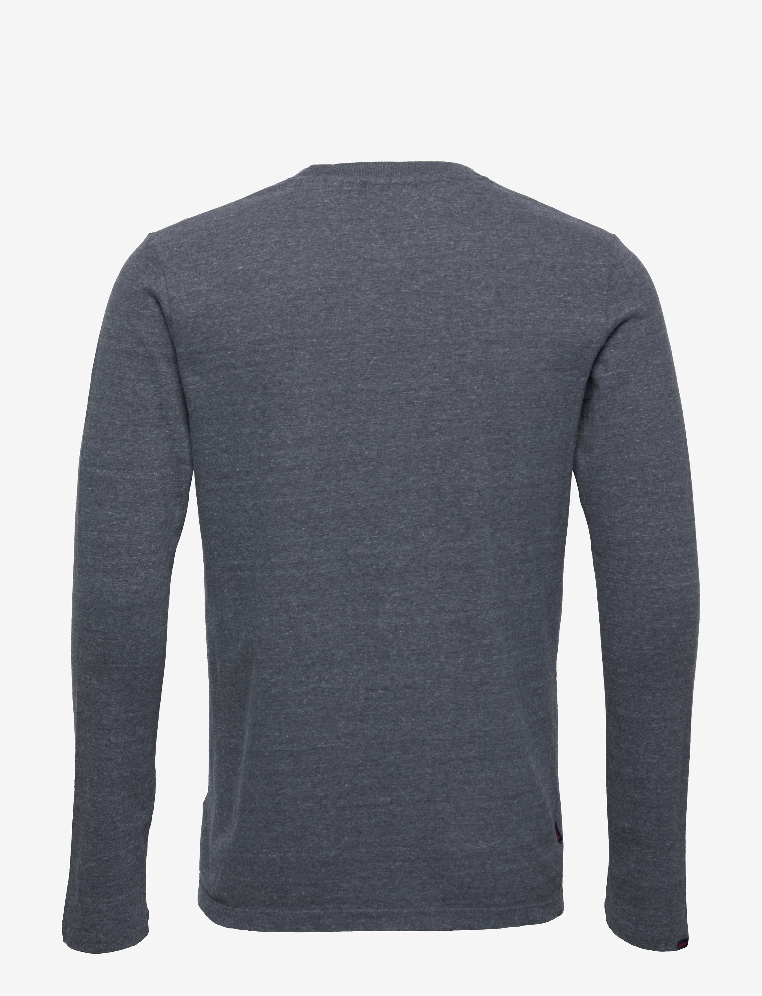 Superdry - VINTAGE LOGO EMB L/S TOP - navy marl - 2