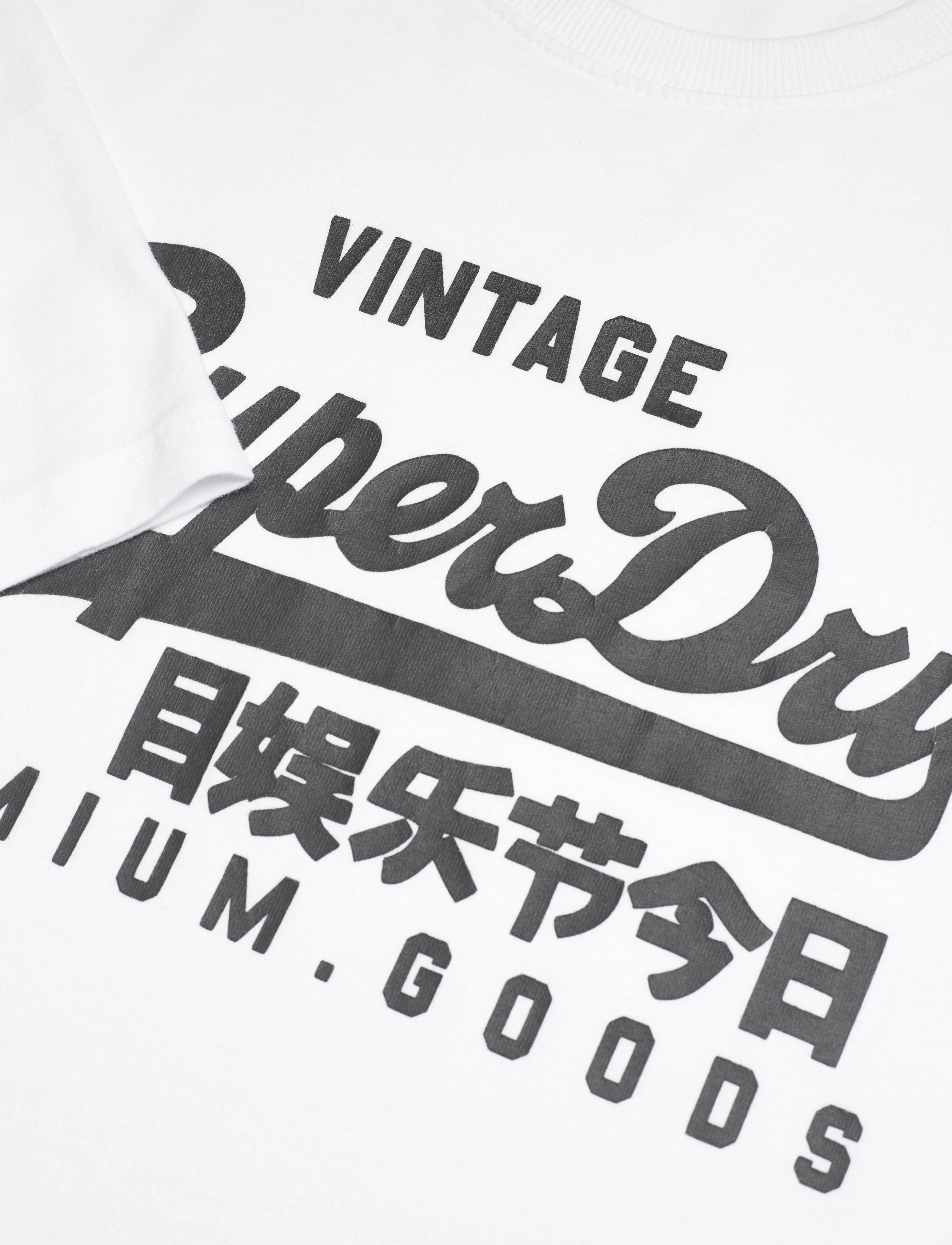 Superdry - VINTAGE LOGO HERITAGE LS TOP - optic - 2