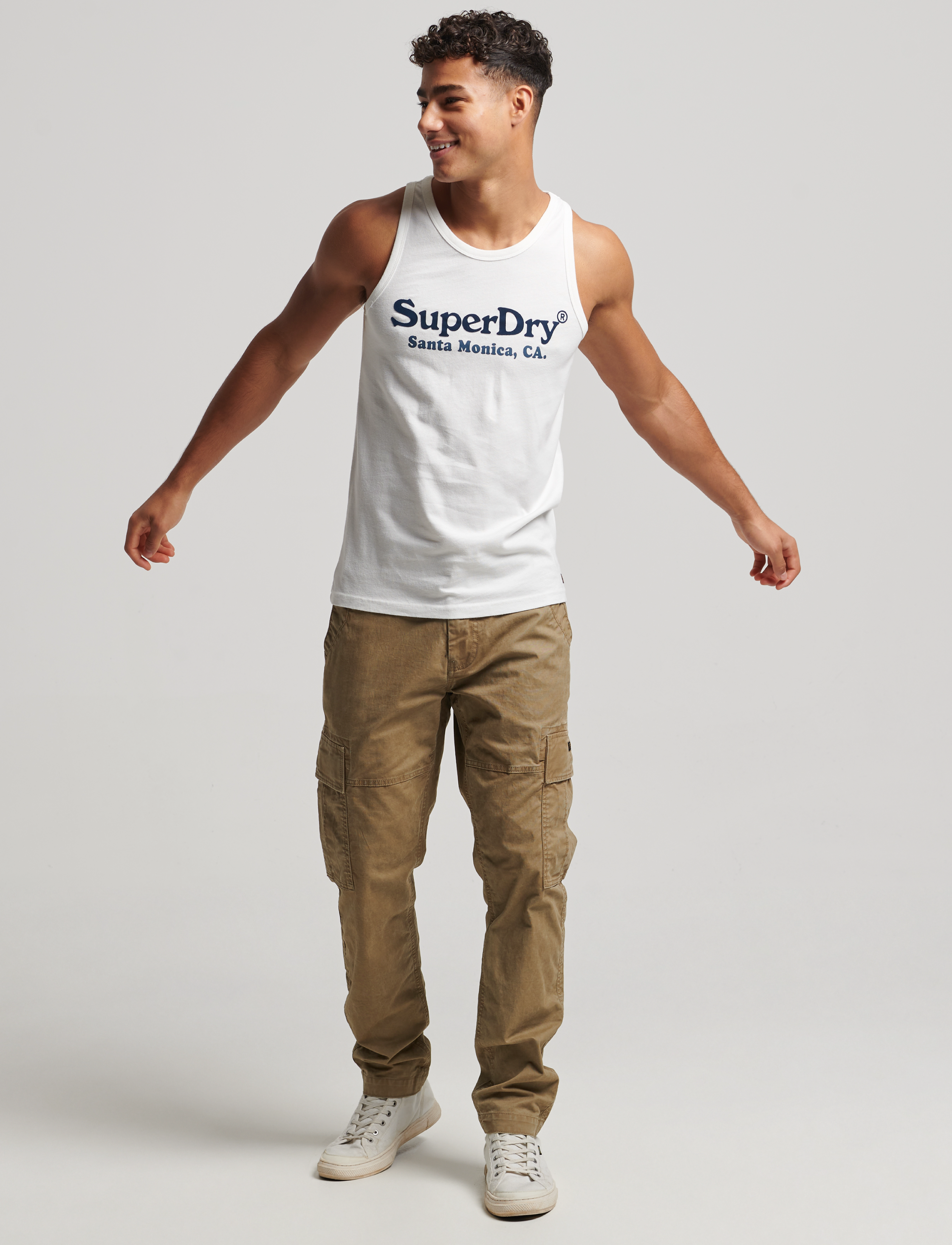 Superdry - VINTAGE VENUE CLASSIC VEST - off white - 2