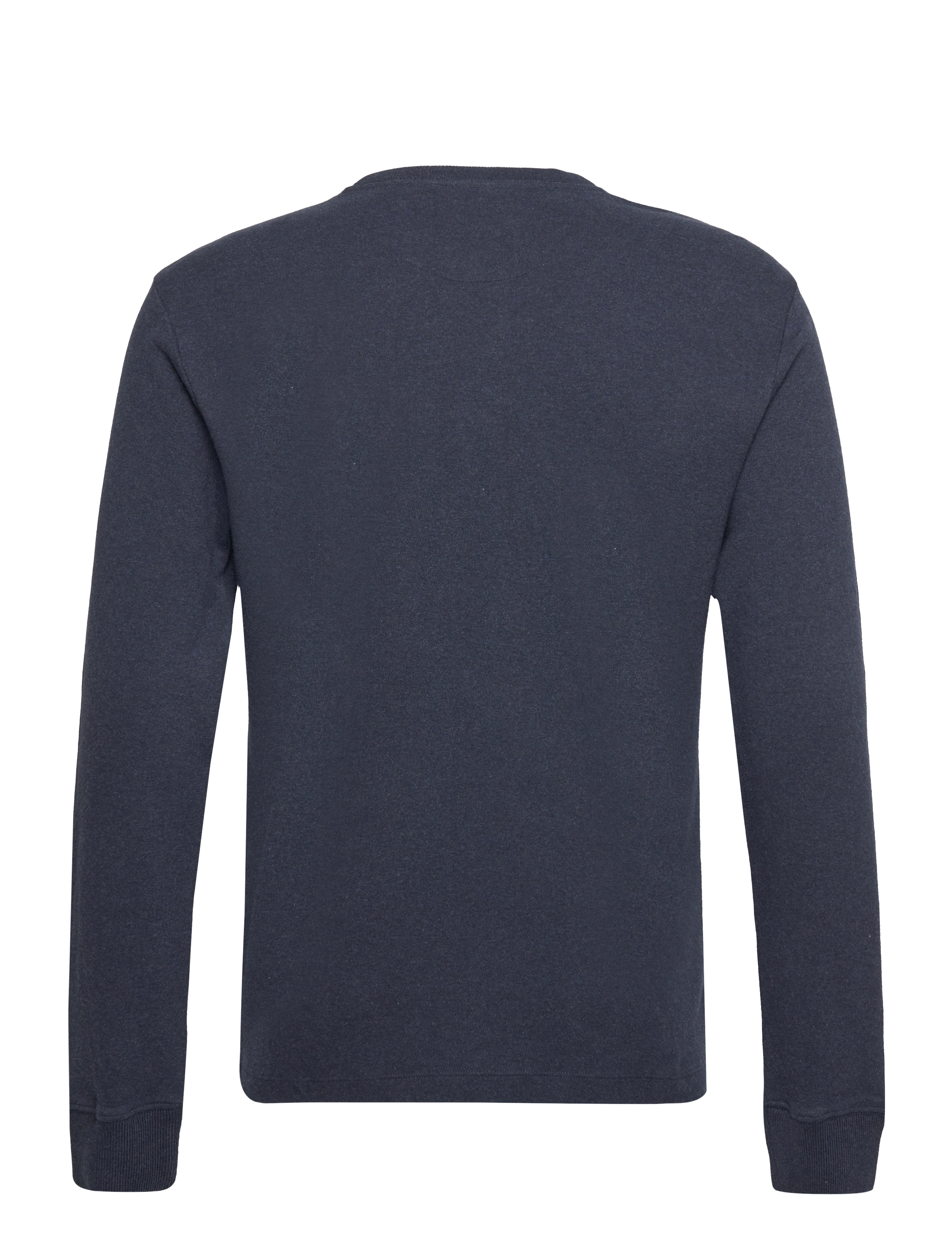 Superdry - VLE MID WEIGHT L/S HENLEY - trench navy marl - 1