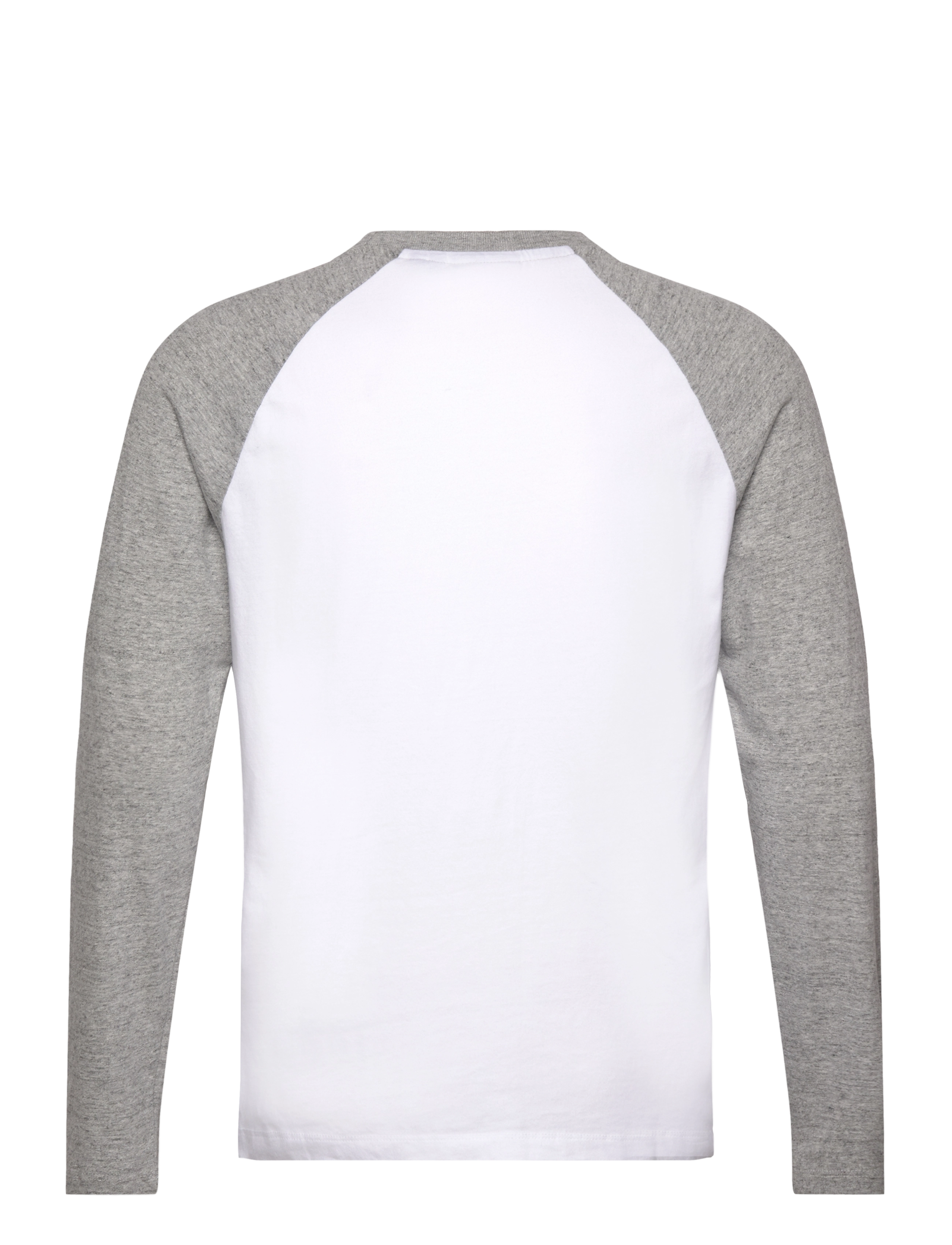Superdry - ESSENTIAL BASEBALL LS TOP - optic/athletic grey marl - 2