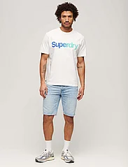 Superdry - CORE LOGO LOOSE TEE - kortärmade t-shirts - brilliant white fade - 3