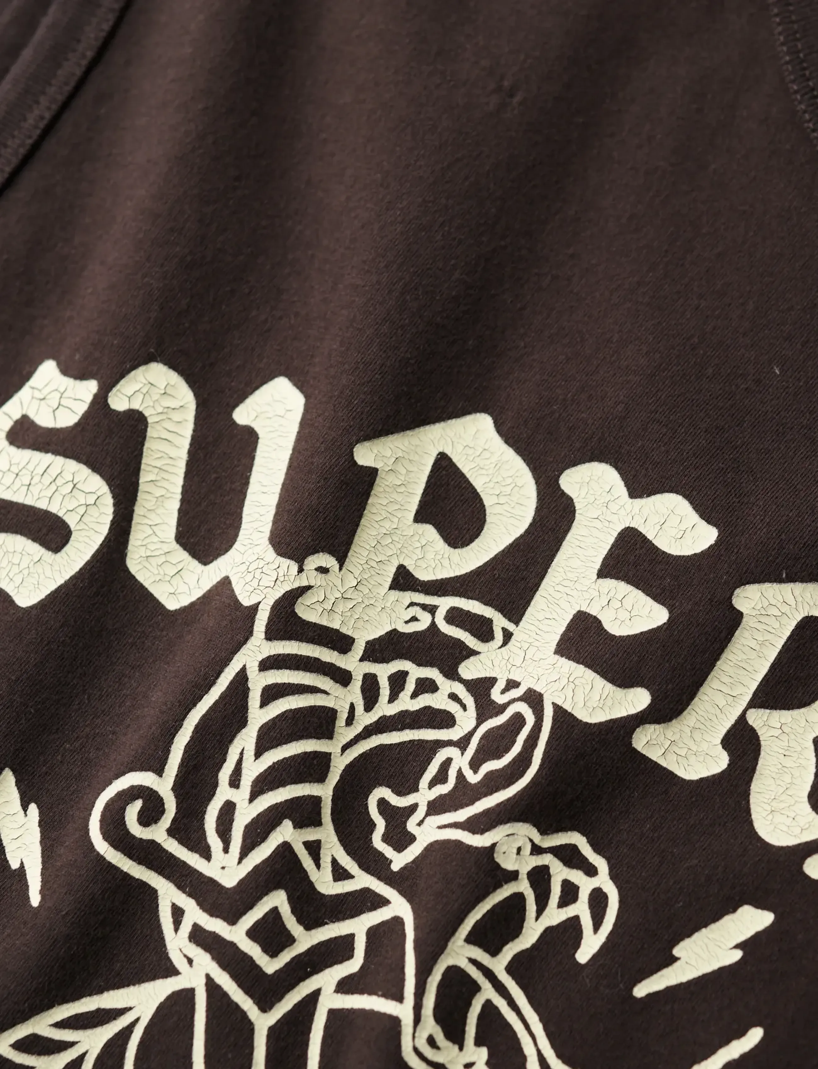 Superdry - TATTOO GRAPHIC TANK - die niedrigsten preise - bison black - 5