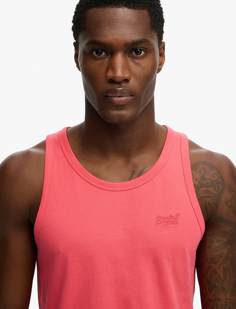 Superdry - ESSENTIAL LOGO VEST UB - paradise pink - 4