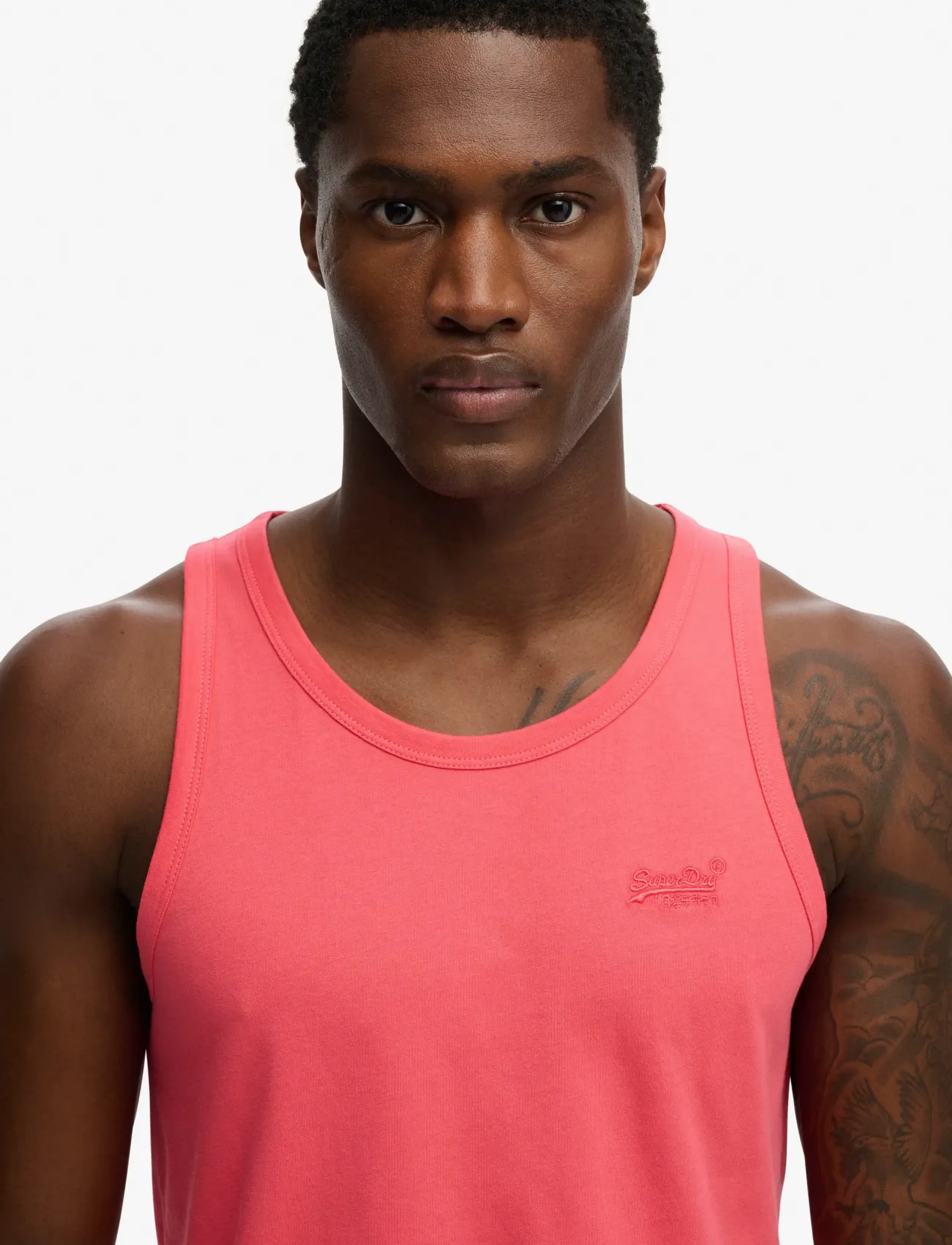 Superdry - ESSENTIAL LOGO VEST UB - paradise pink - 4
