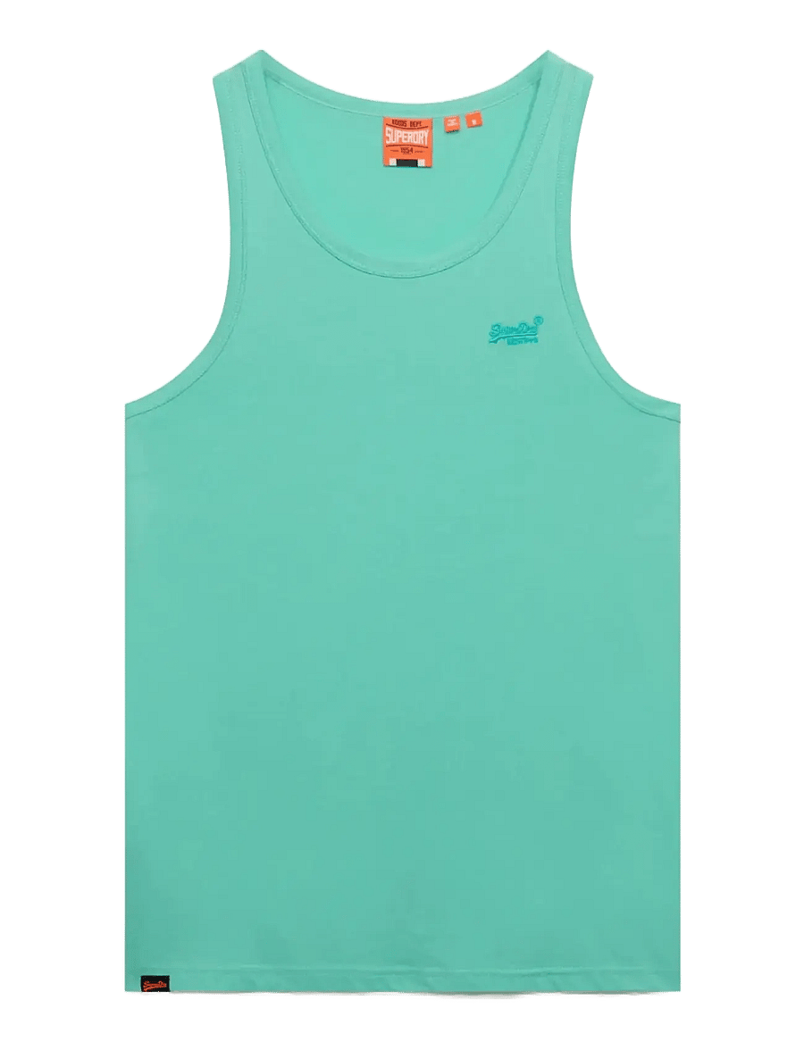 Superdry - ESSENTIAL LOGO VEST UB - skate mint - 1