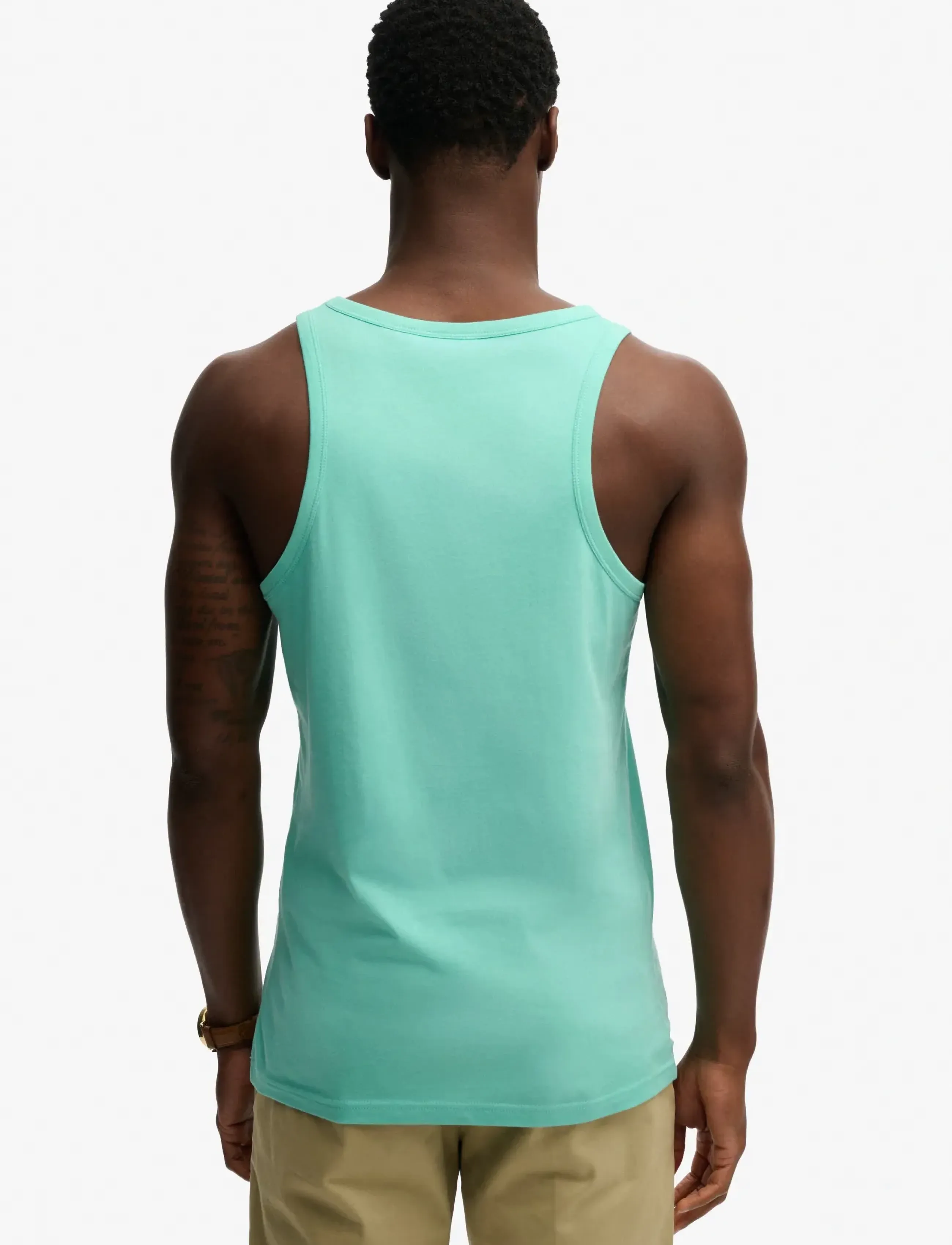 Superdry - ESSENTIAL LOGO VEST UB - skate mint - 3
