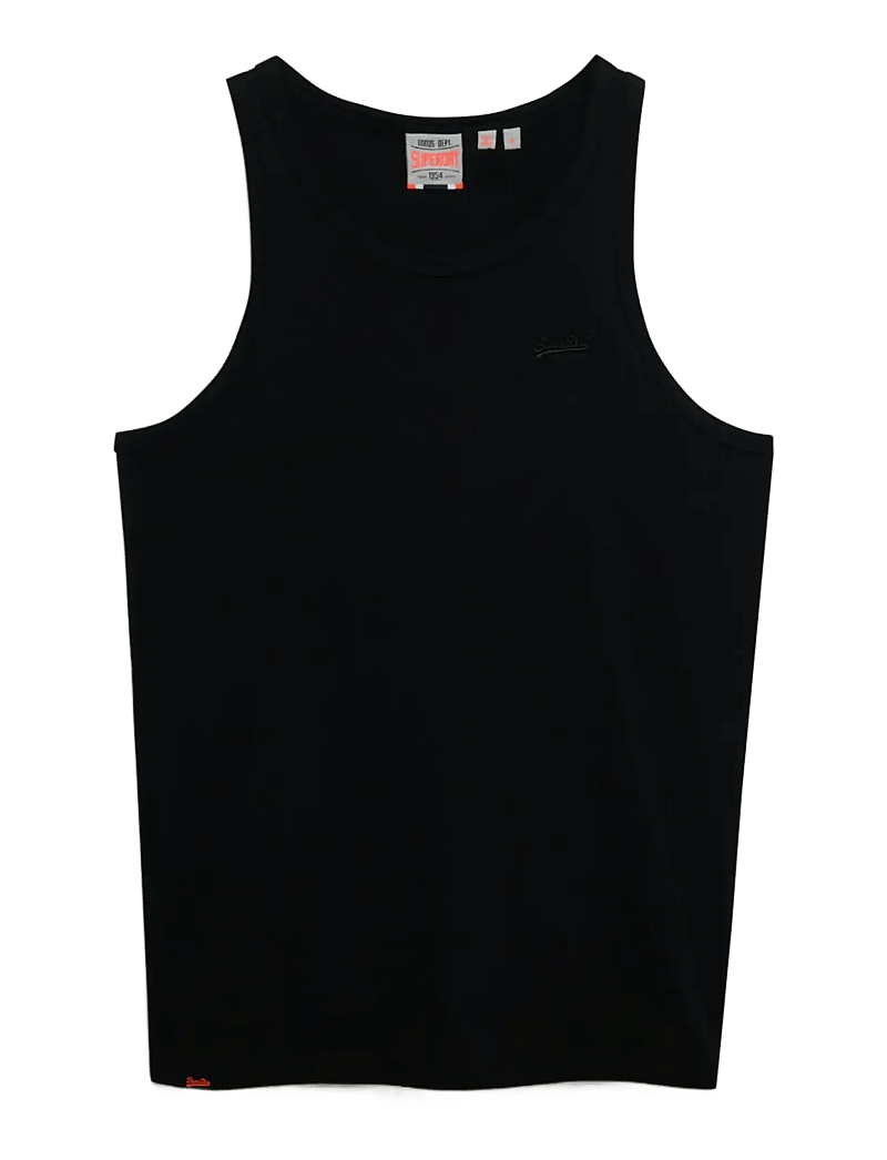 Superdry - ESSENTIAL LOGO VEST UB - tanktops - black - 1