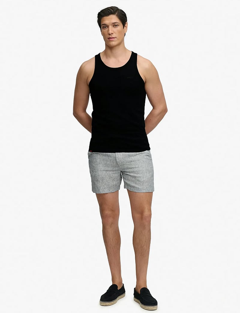 Superdry - ESSENTIAL LOGO VEST UB - tanktops - black - 3