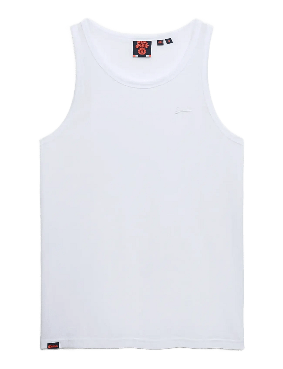Superdry - ESSENTIAL LOGO VEST UB - linnen - optic - 1