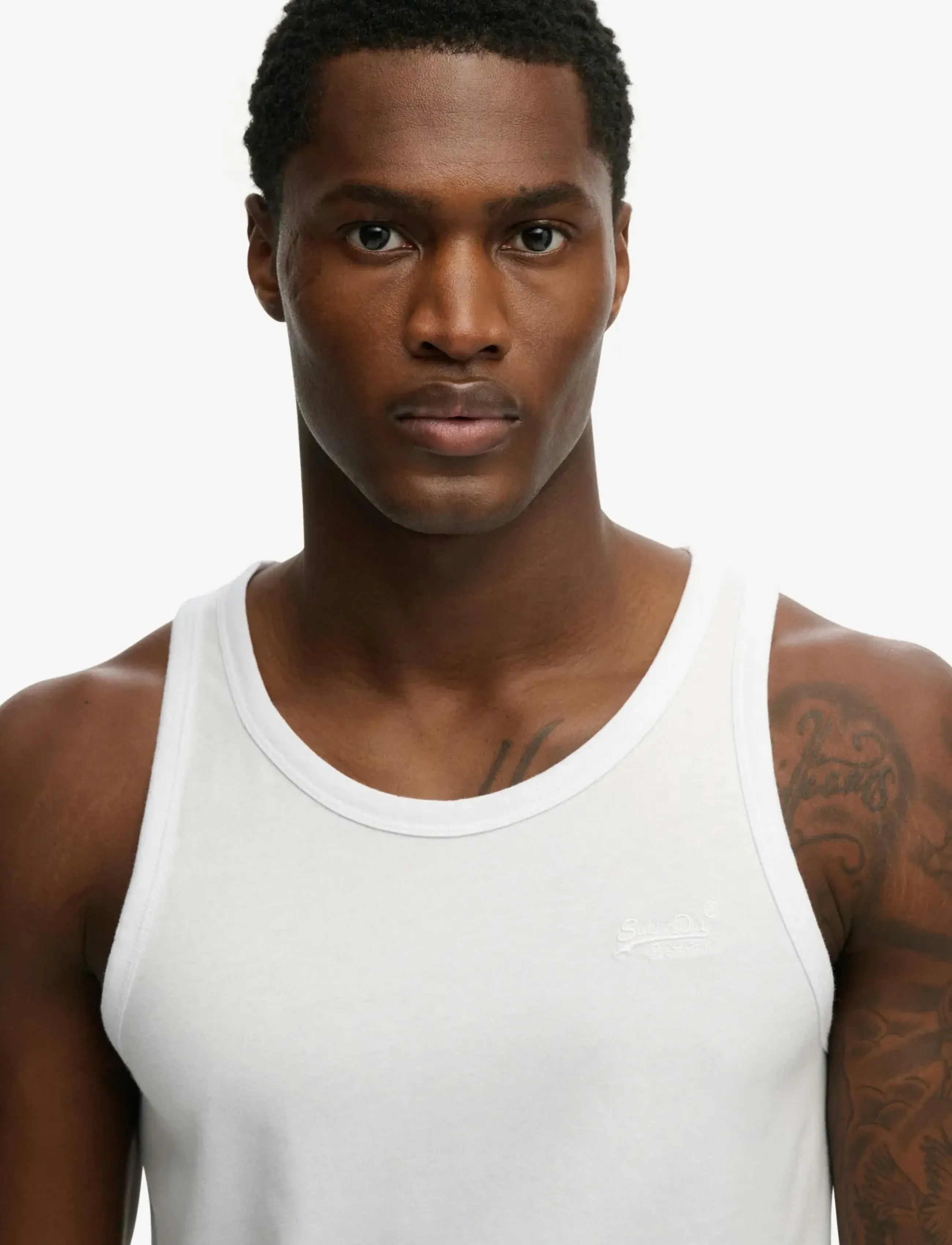 Superdry - ESSENTIAL LOGO VEST UB - lowest prices - optic - 5