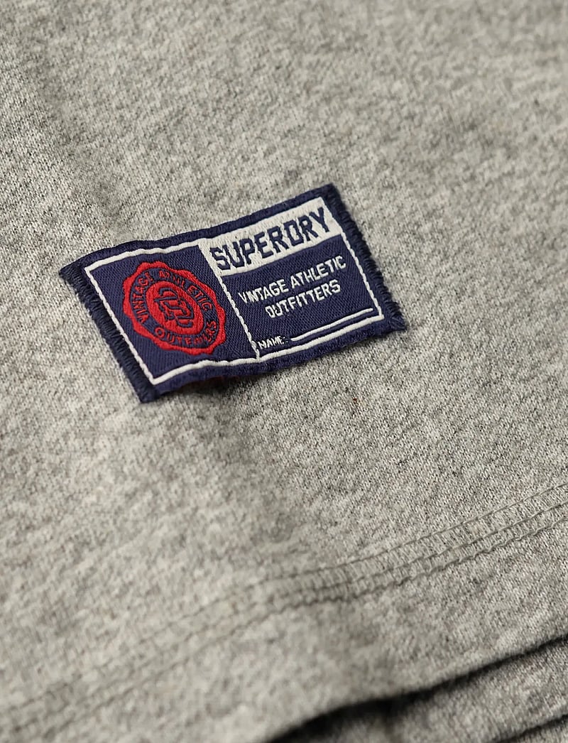 Superdry - VINTAGE ATHLETIC LS TOP - long-sleeved t-shirts - light grey marl - 5