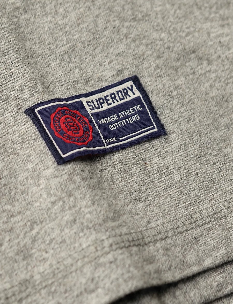 Superdry - VINTAGE ATHLETIC LS TOP - langärmelig - light grey marl - 5