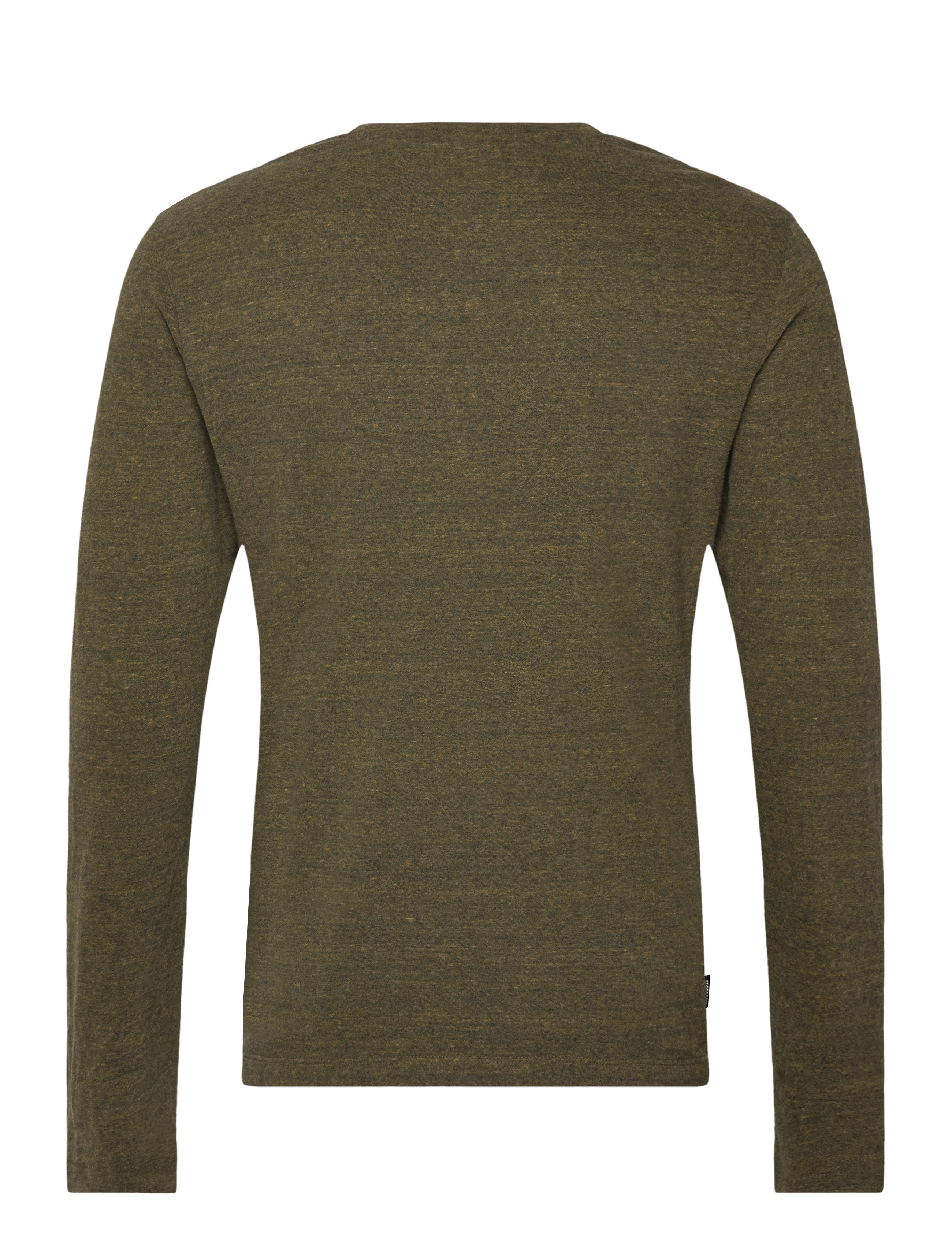 Superdry - ESSENTIAL LOGO LONG SLEEVE TOP - olive fleck marl - 1